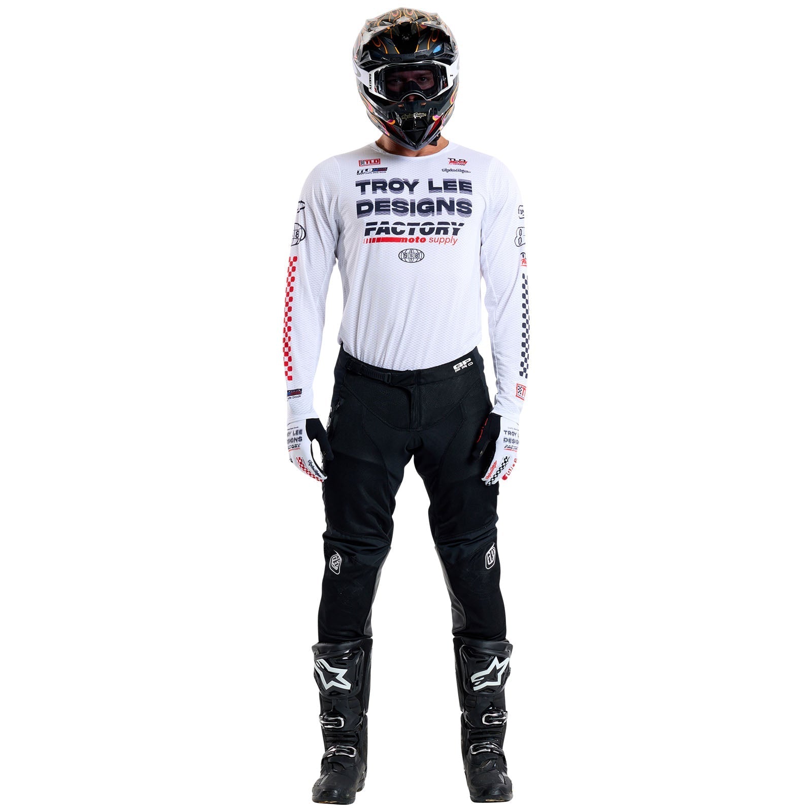 TLD GP Pro Air-Trikot Factory, Weiß