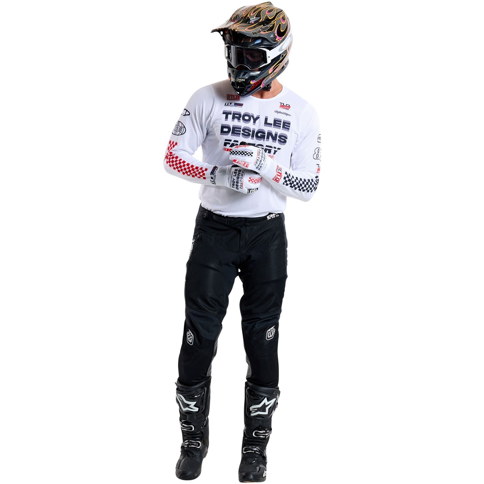 TLD GP Pro Air-Trikot Factory, Weiß