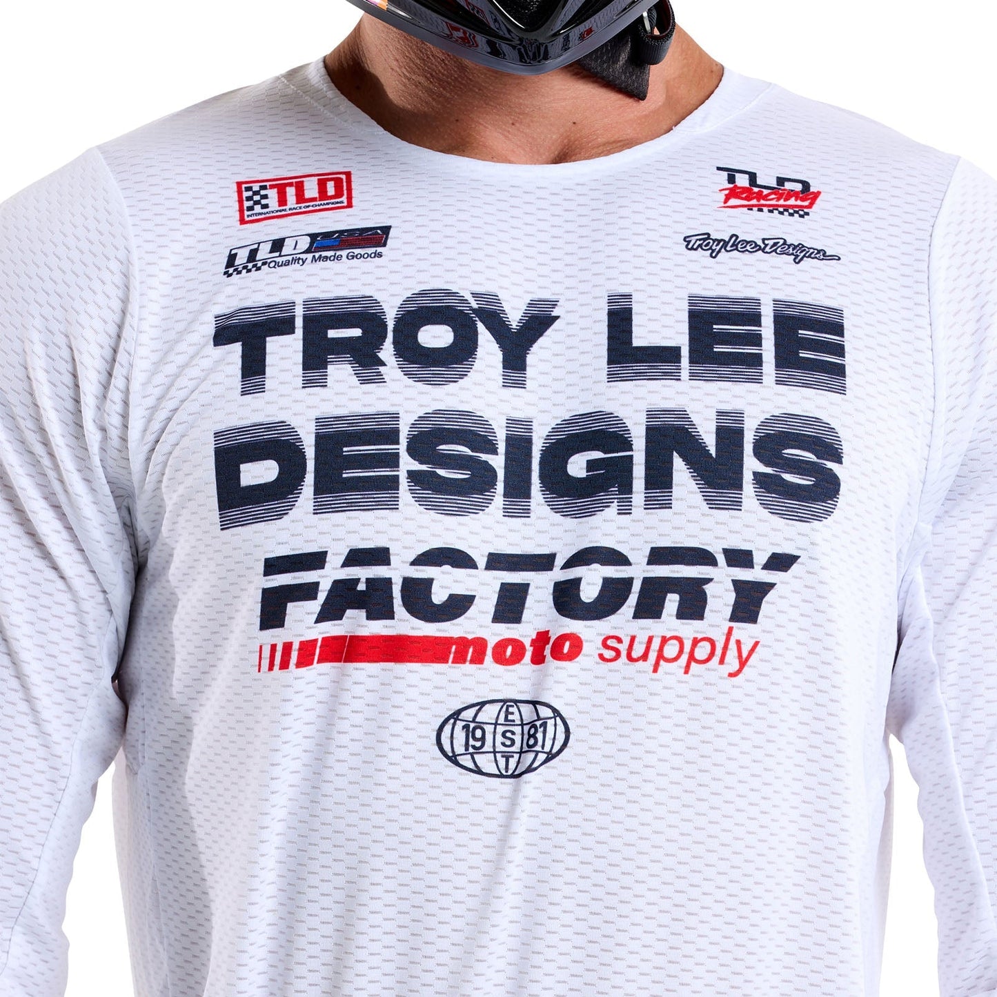 TLD GP Pro Air-Trikot Factory, Weiß