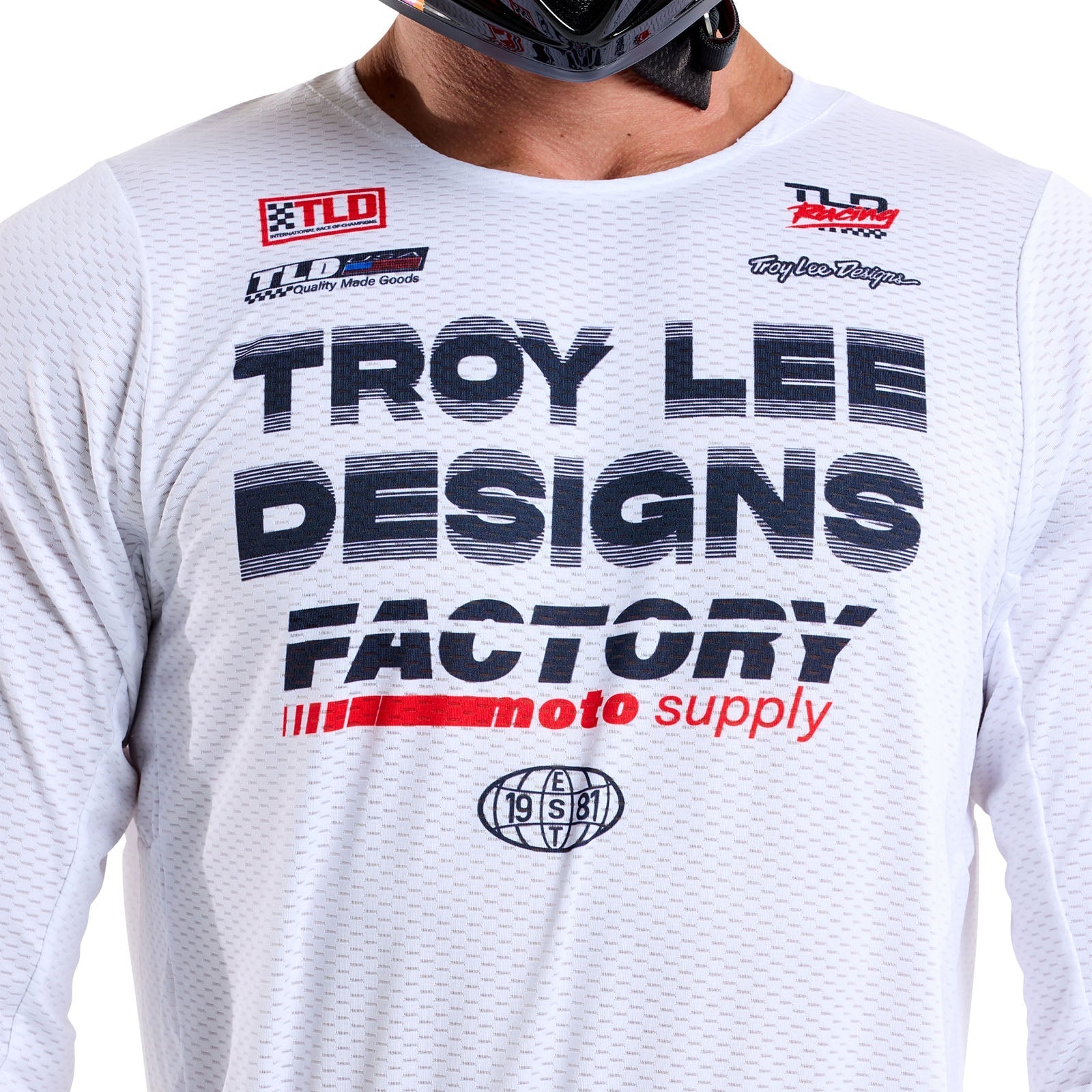 TLD GP Pro Air-Trikot Factory, Weiß