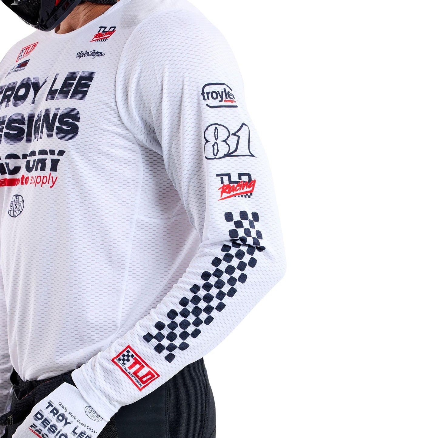 TLD GP Pro Air-Trikot Factory, Weiß