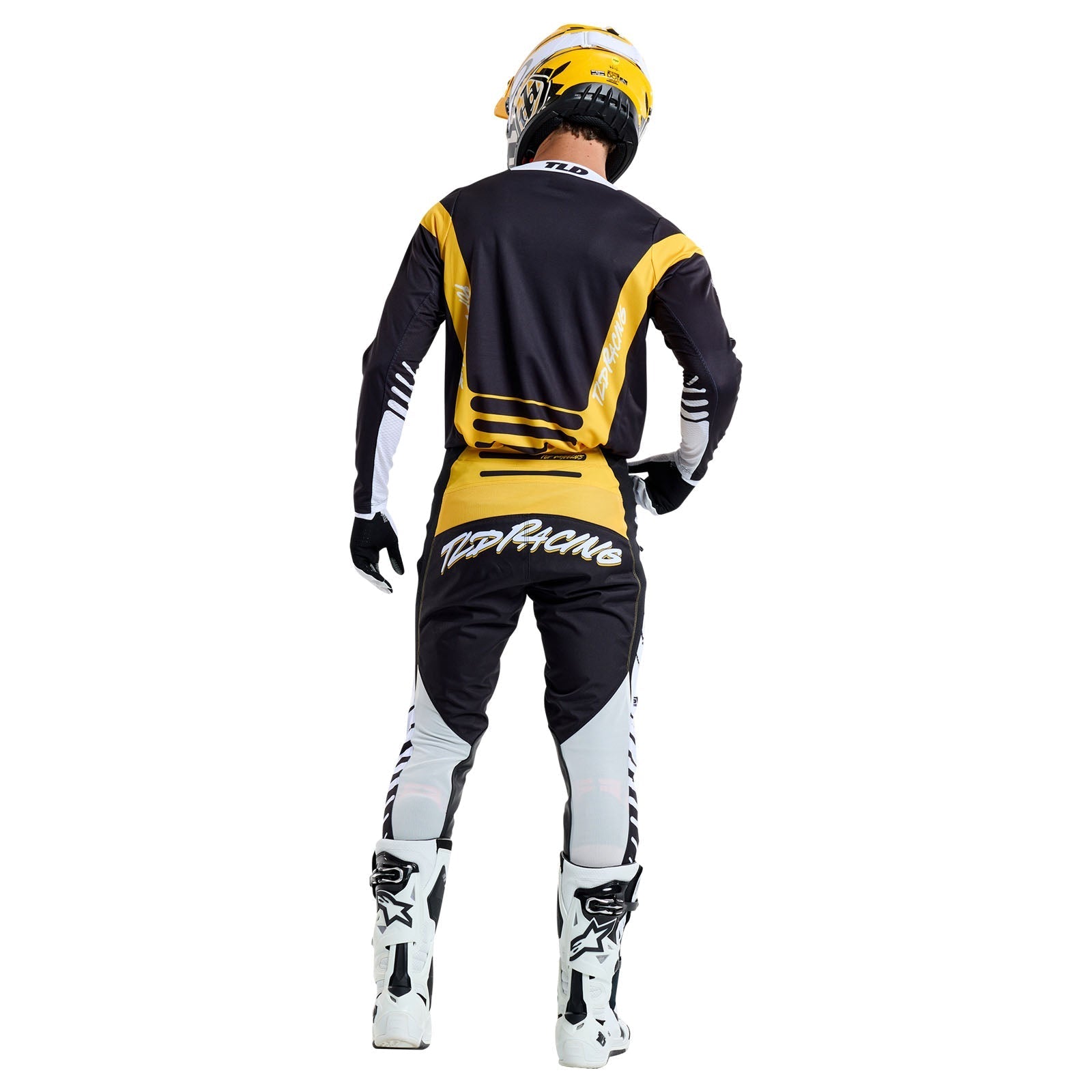 TLD GP Pro-Trikot Fünfzig-50, Schwarz/Gold