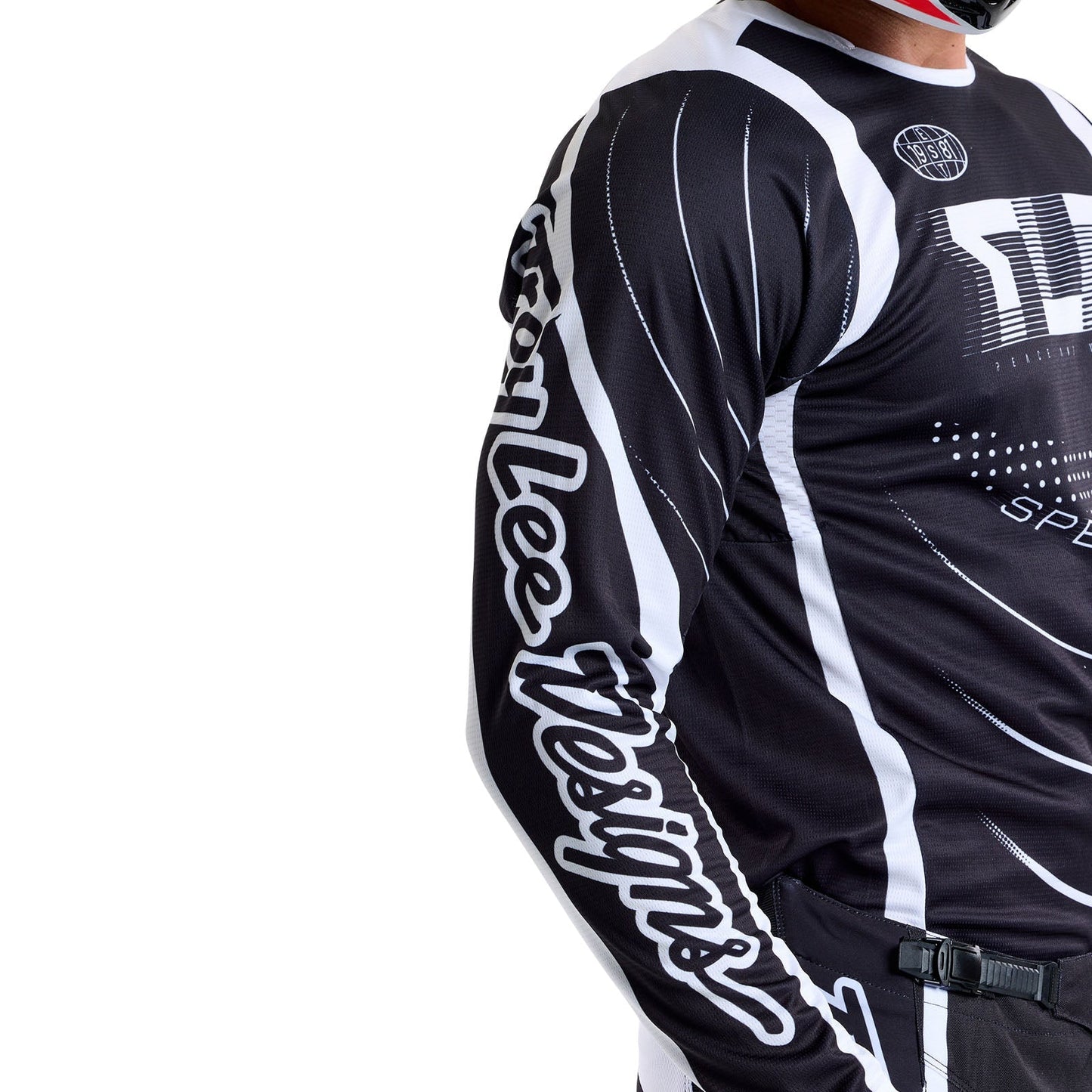 TLD GP Pro-Trikot Spun, Schwarz