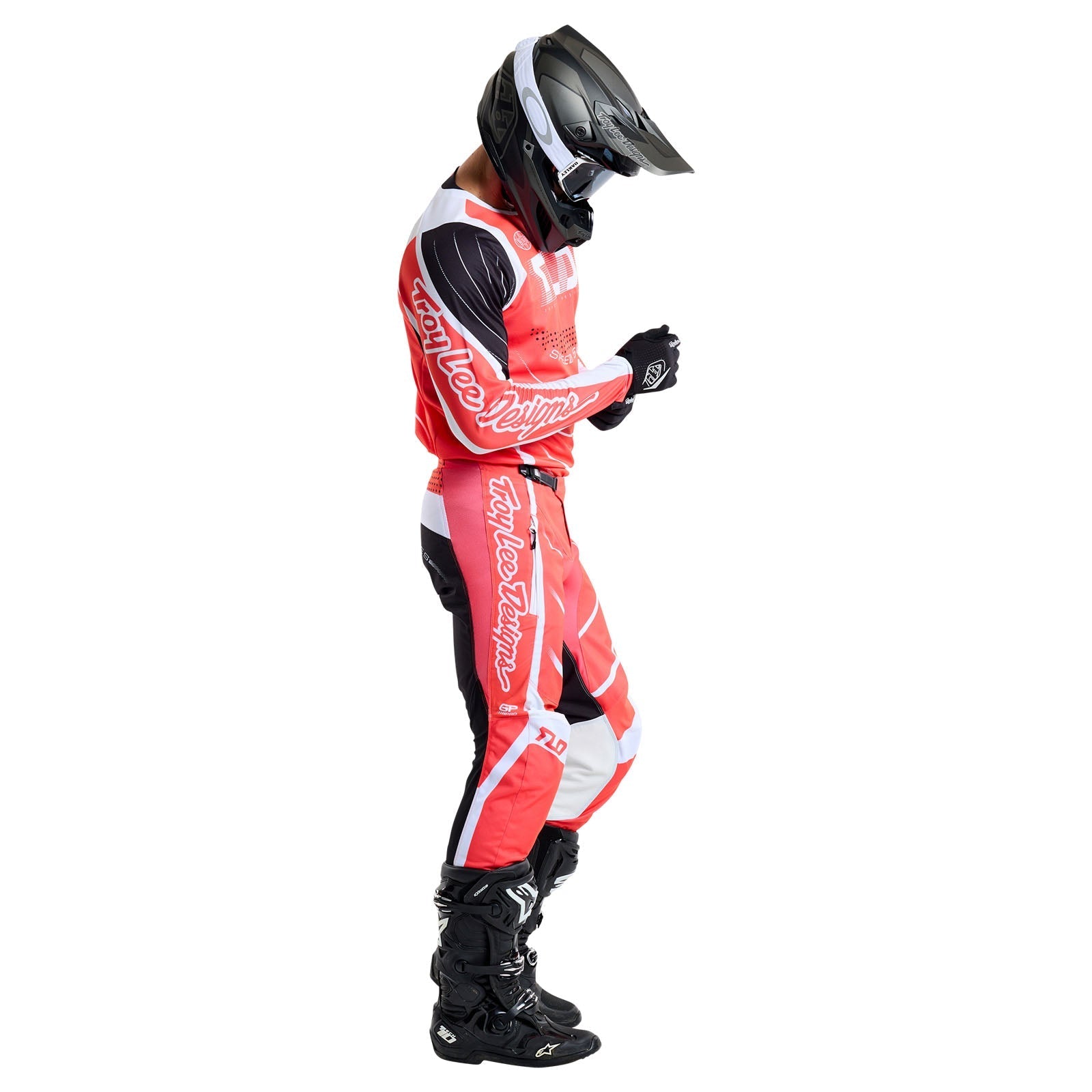 TLD GP Pro-Trikot Spun, Rot