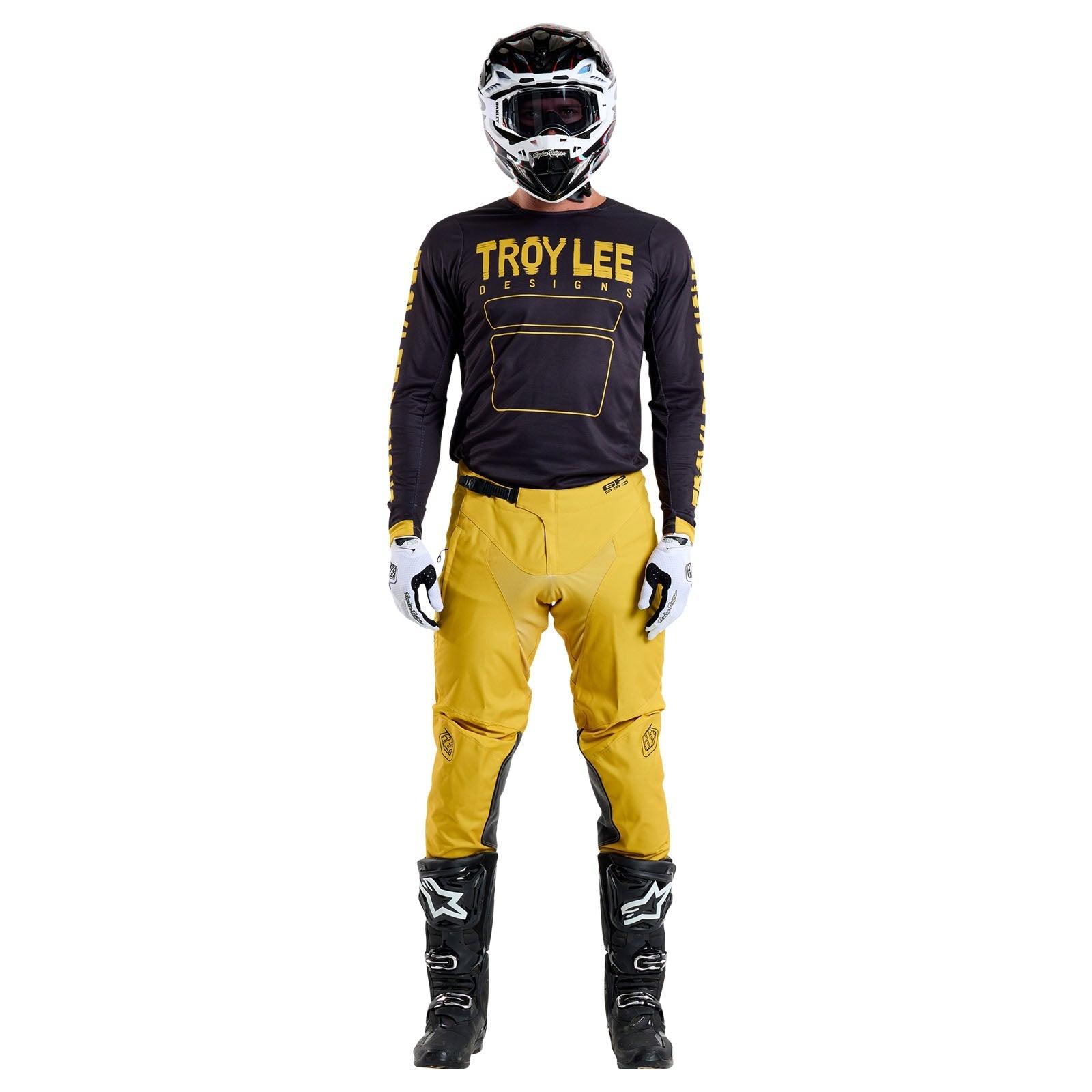 TLD GP Pro-Trikot Step Up, Schwarz