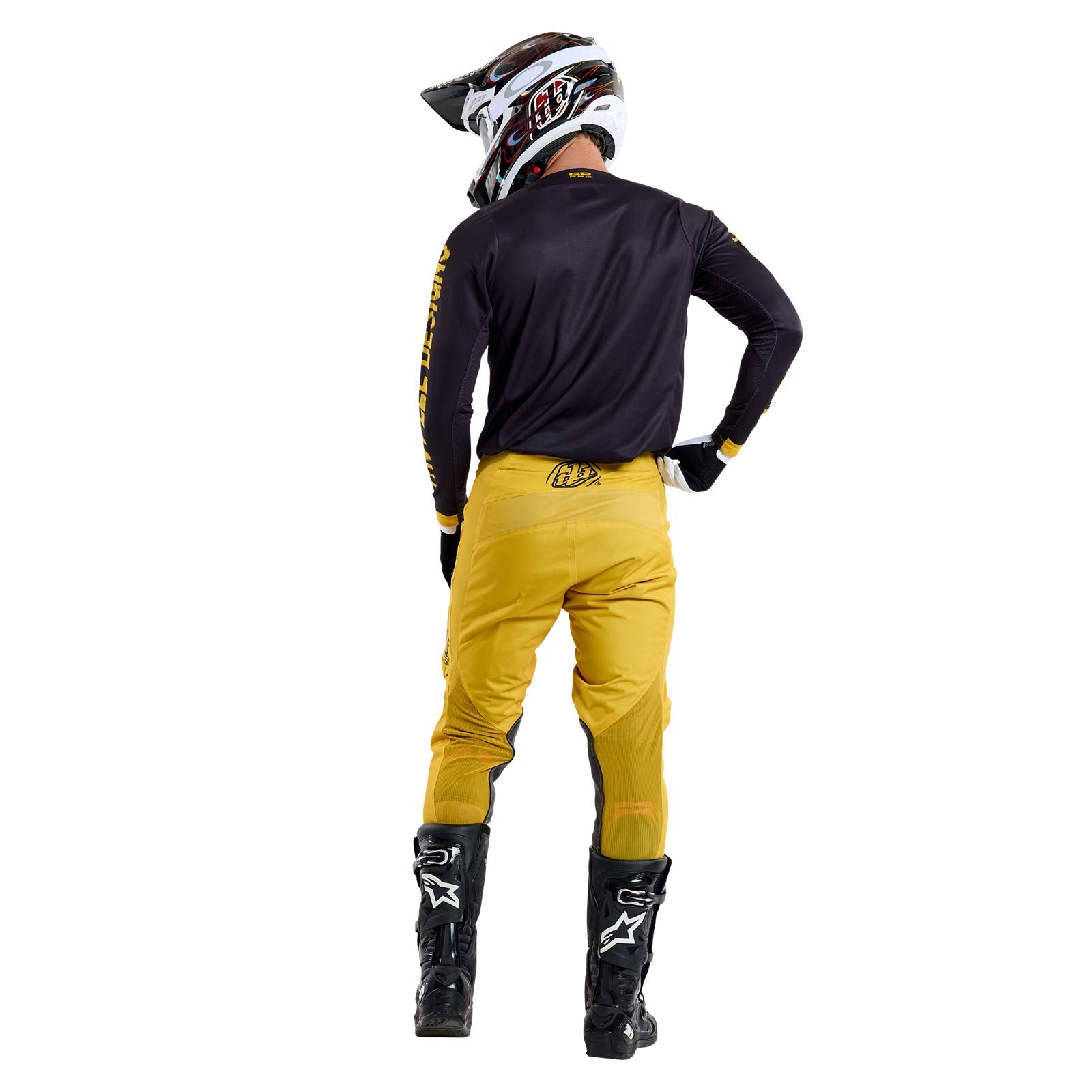TLD GP Pro-Trikot Step Up, Schwarz