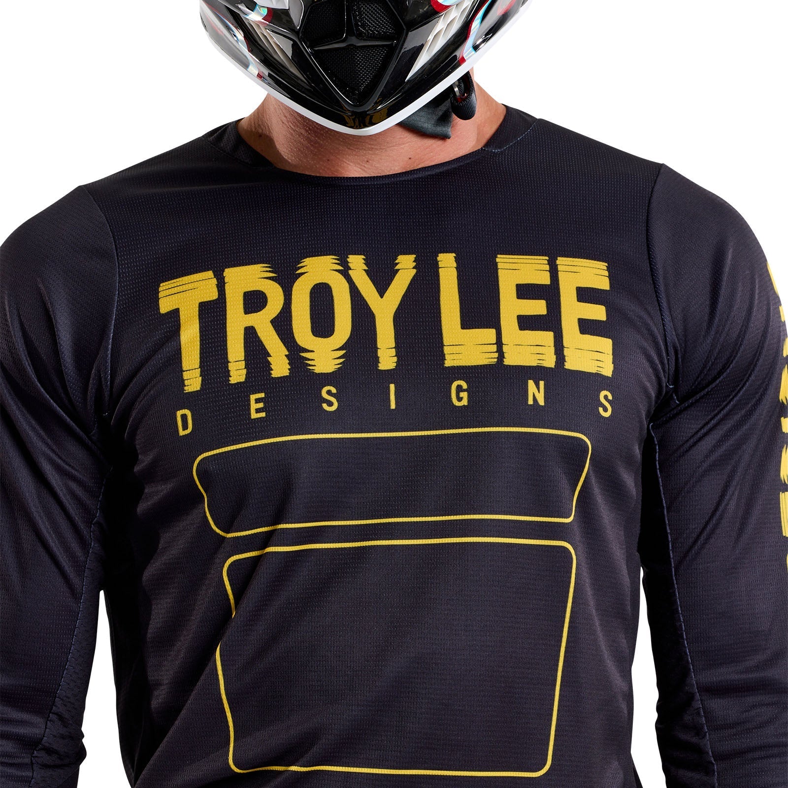 TLD GP Pro-Trikot Step Up, Schwarz