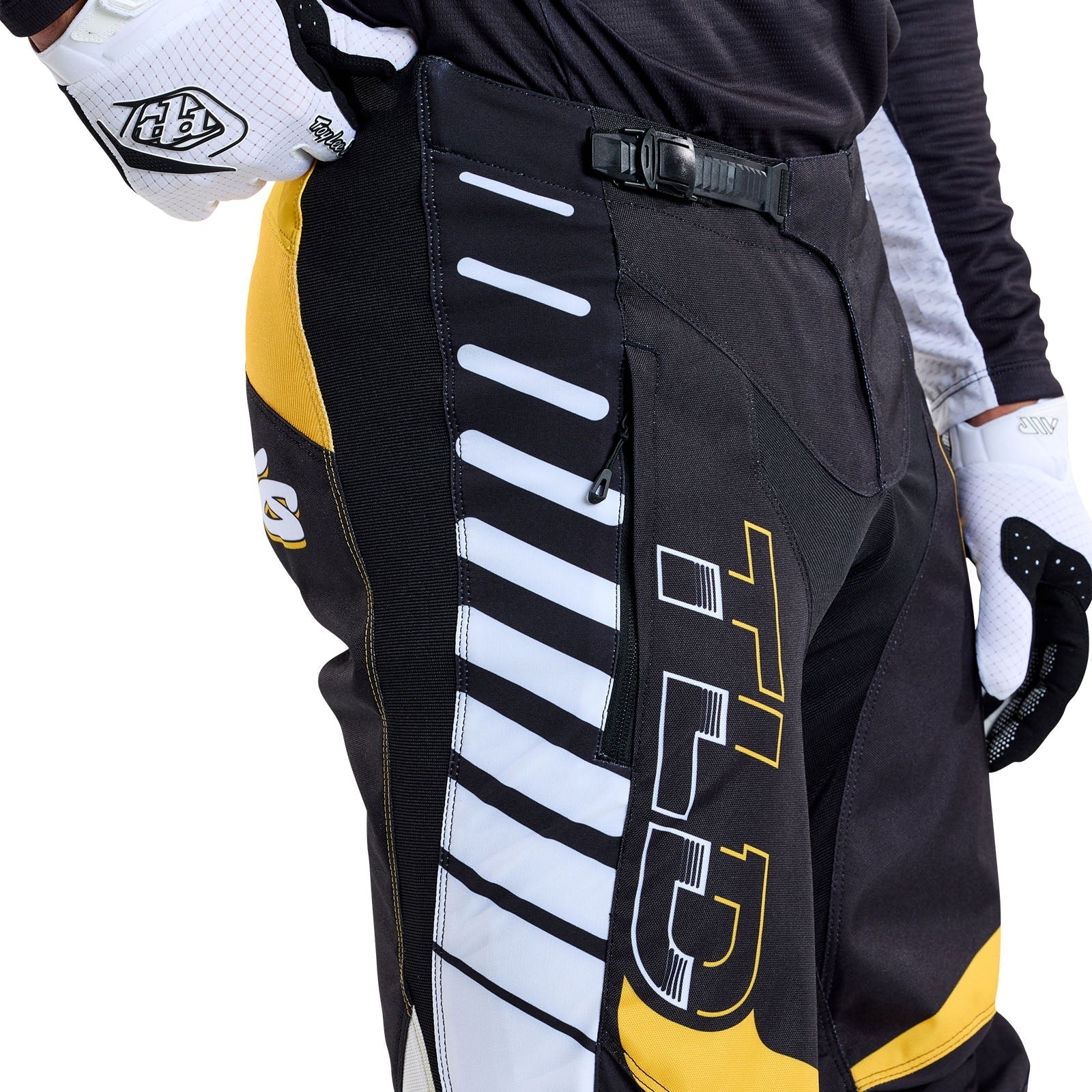 TLD GP Pro-Hose Fünfzig-50 Schwarz/Gold