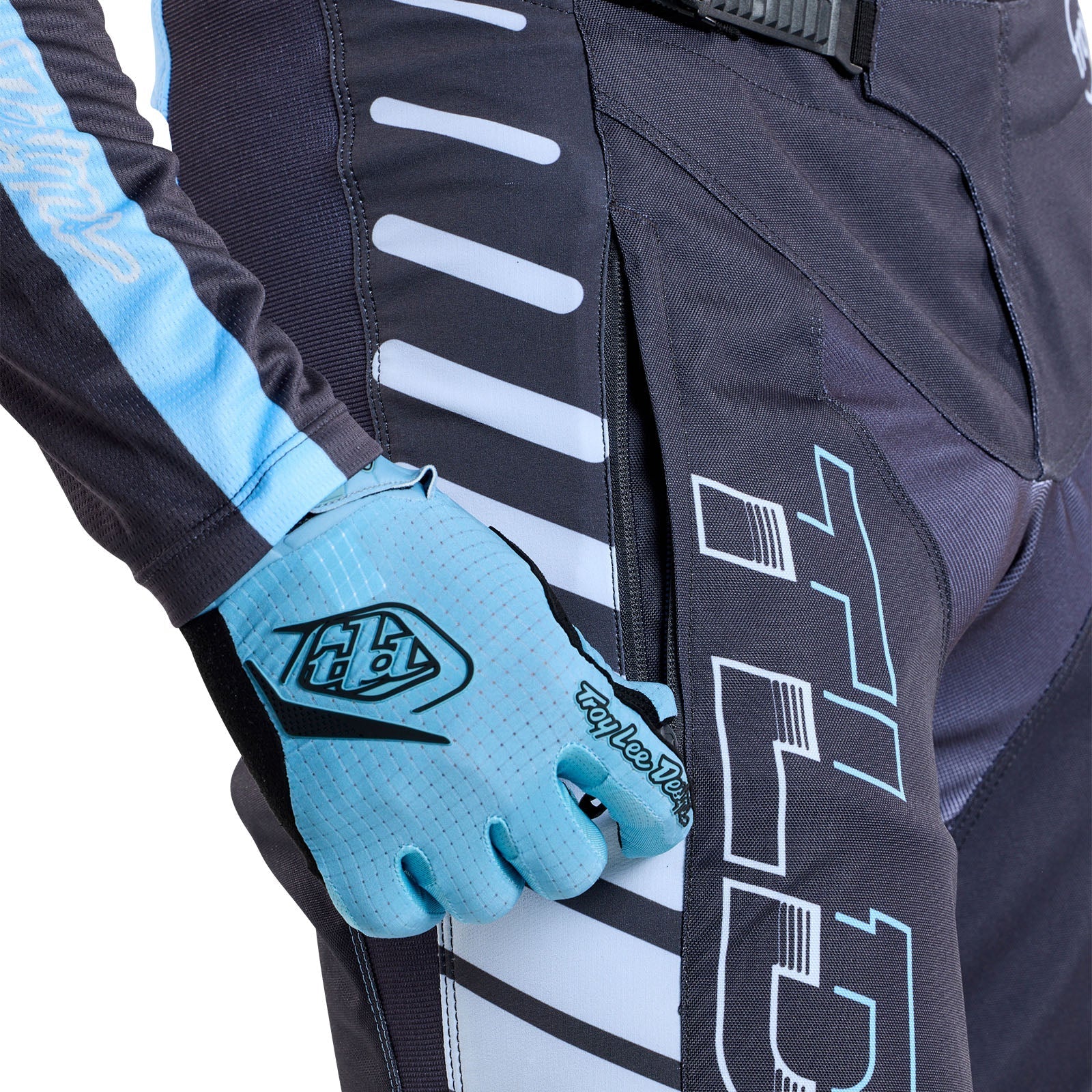 TLD GP Pro-Hose Fünfzig-50, Anthrazit/Rauchgrau