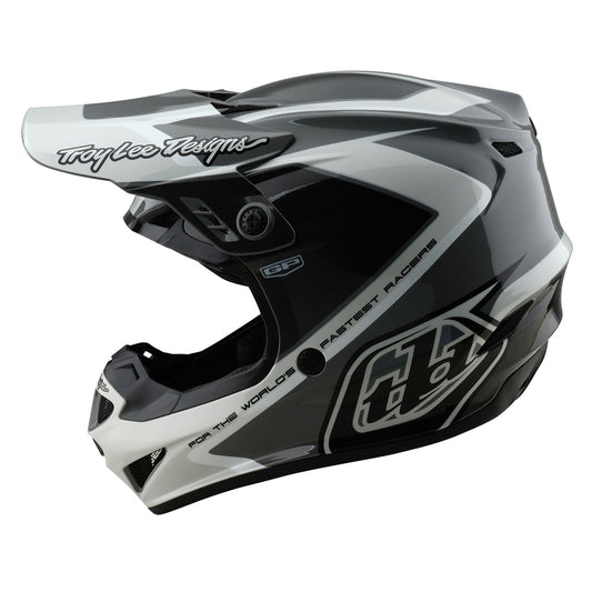 TLD GP-Helm Shutter, Grau