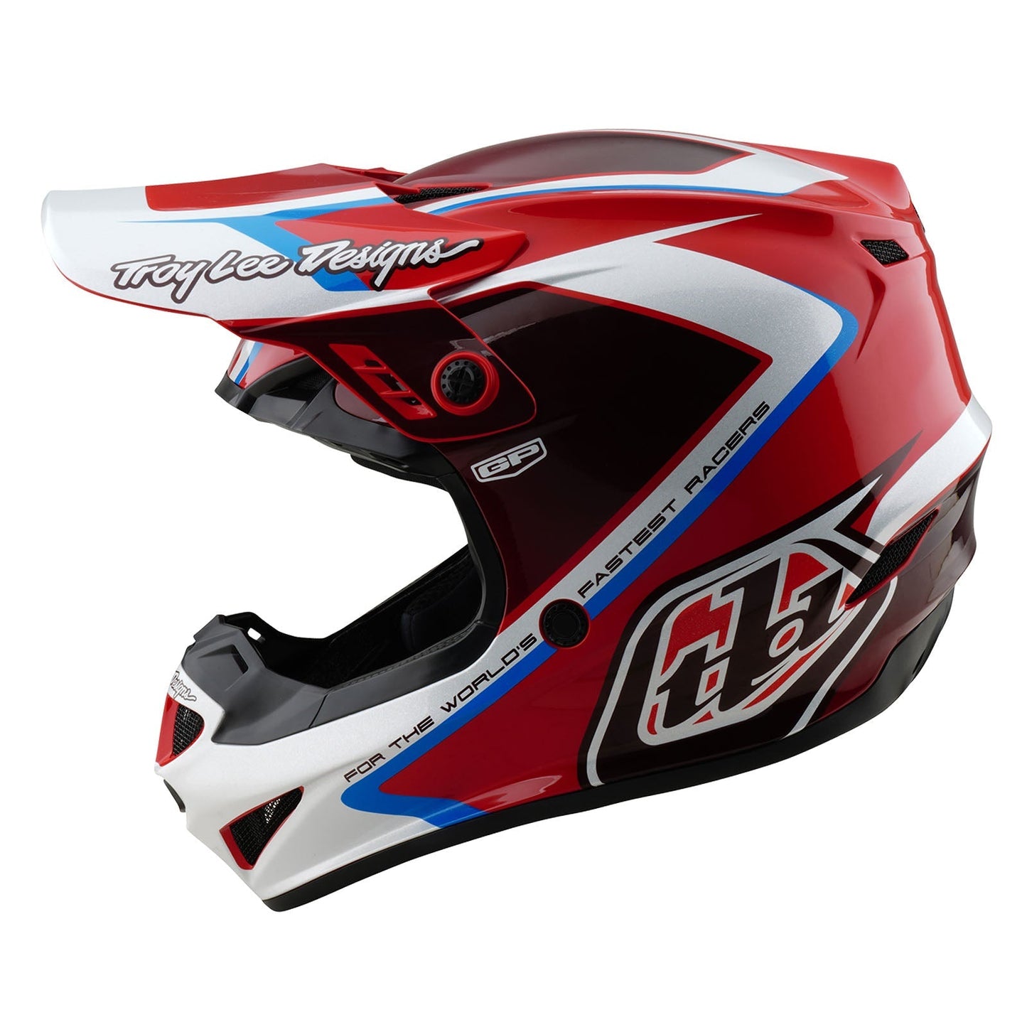 TLD GP-Helm Shutter, Rot