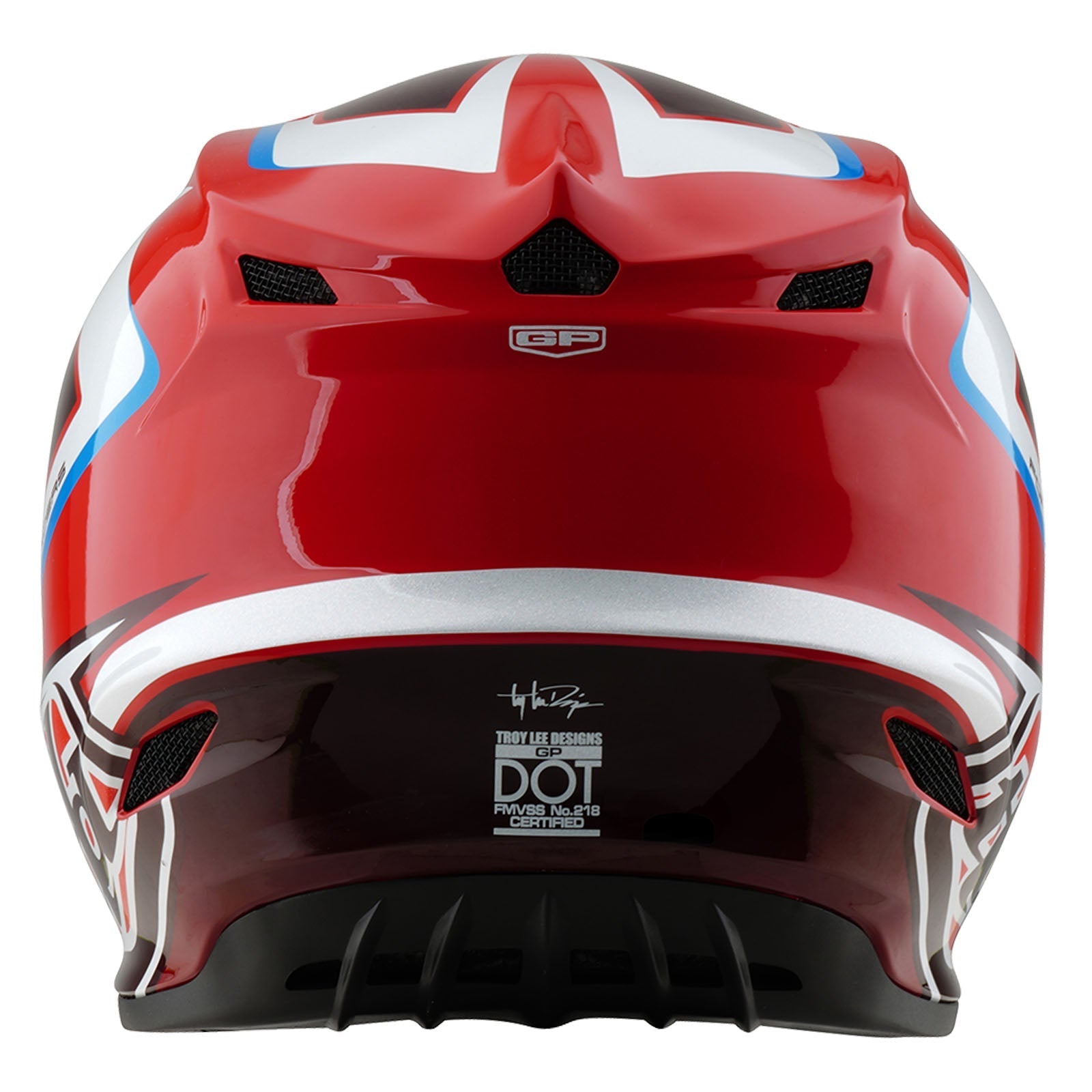 TLD GP-Helm Shutter, Rot