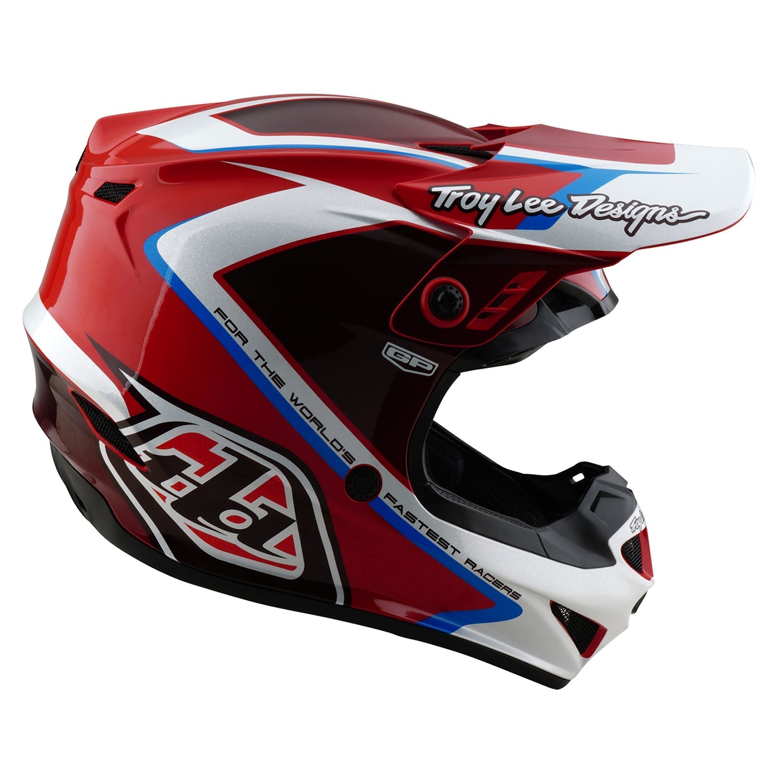 TLD GP-Helm Shutter, Rot