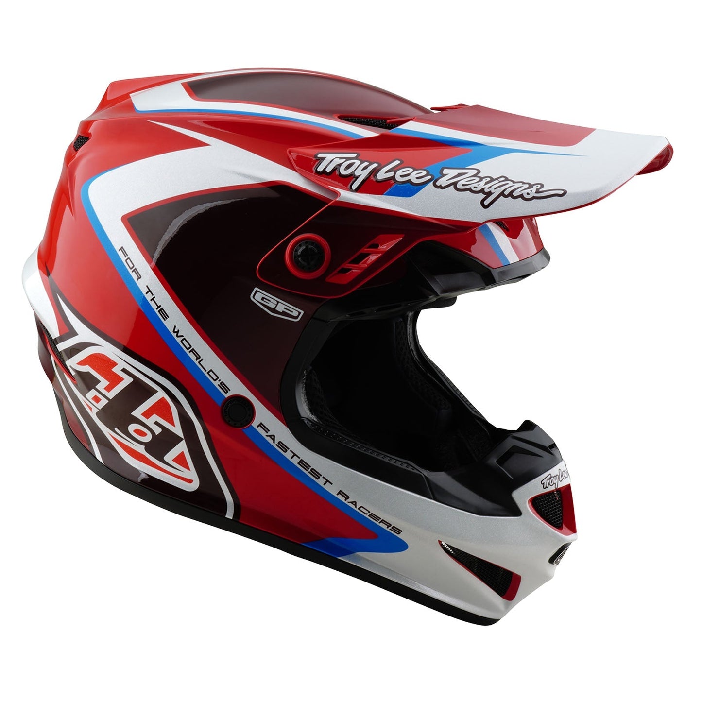 TLD GP-Helm Shutter, Rot