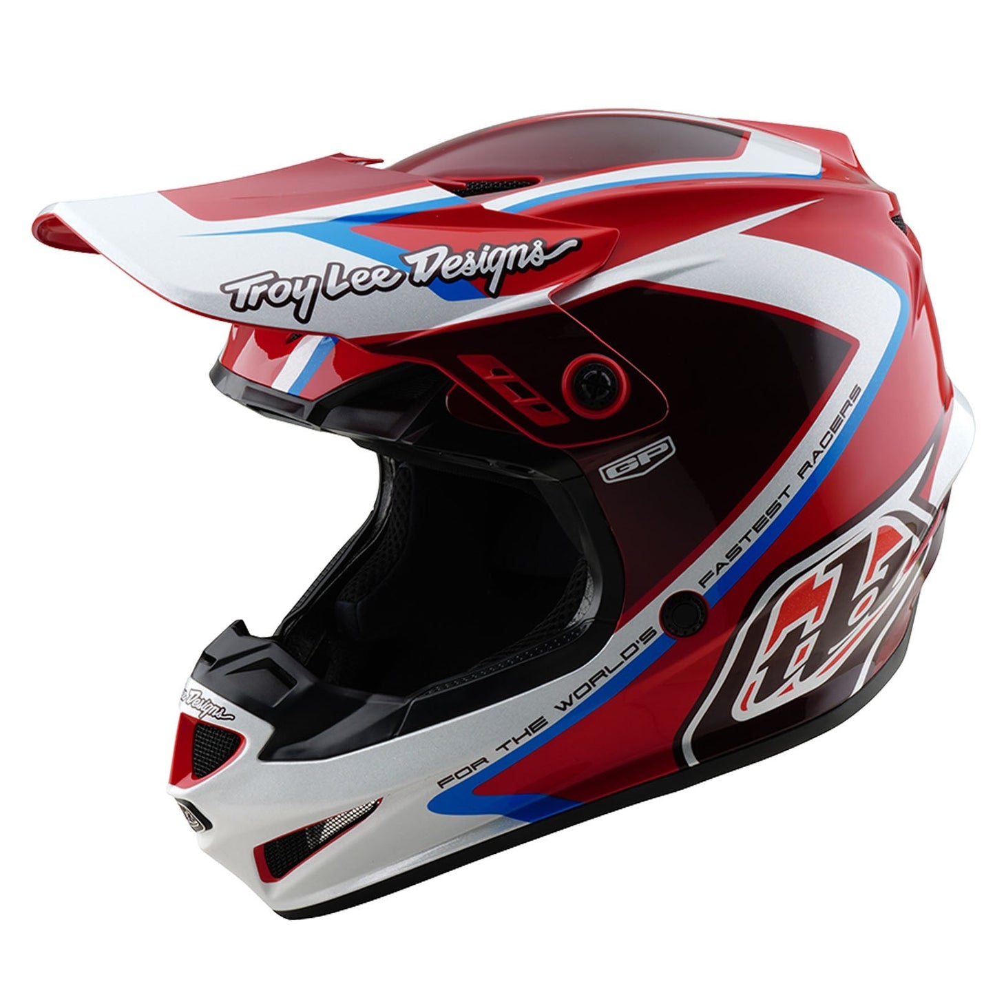 TLD GP-Helm Shutter, Rot