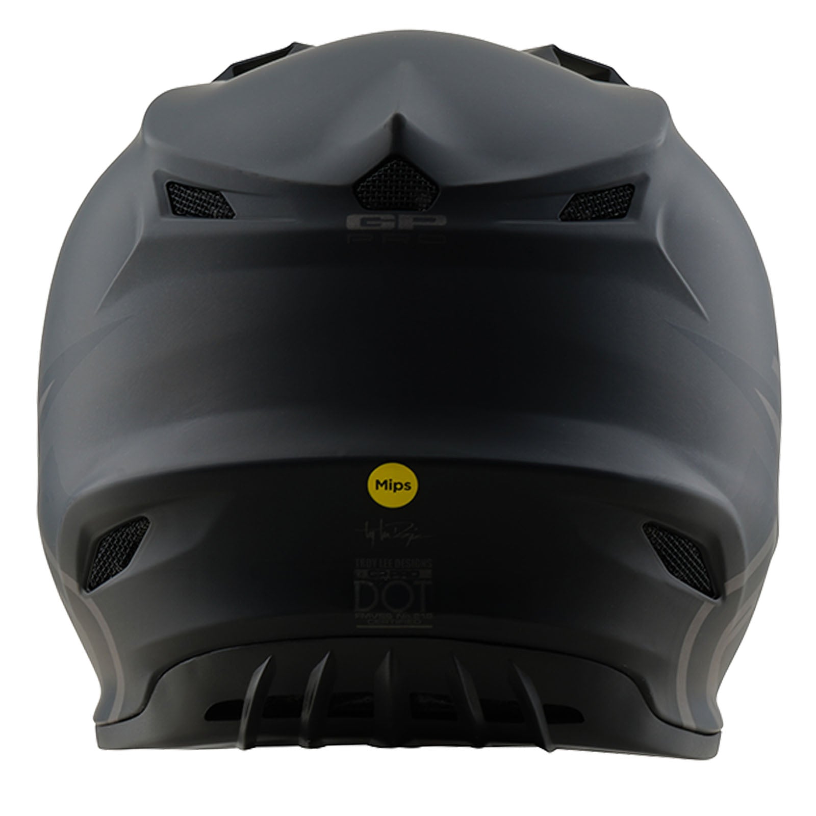 TLD GP Pro-Helm für Kinder mit MIPS, Mono Schwarz