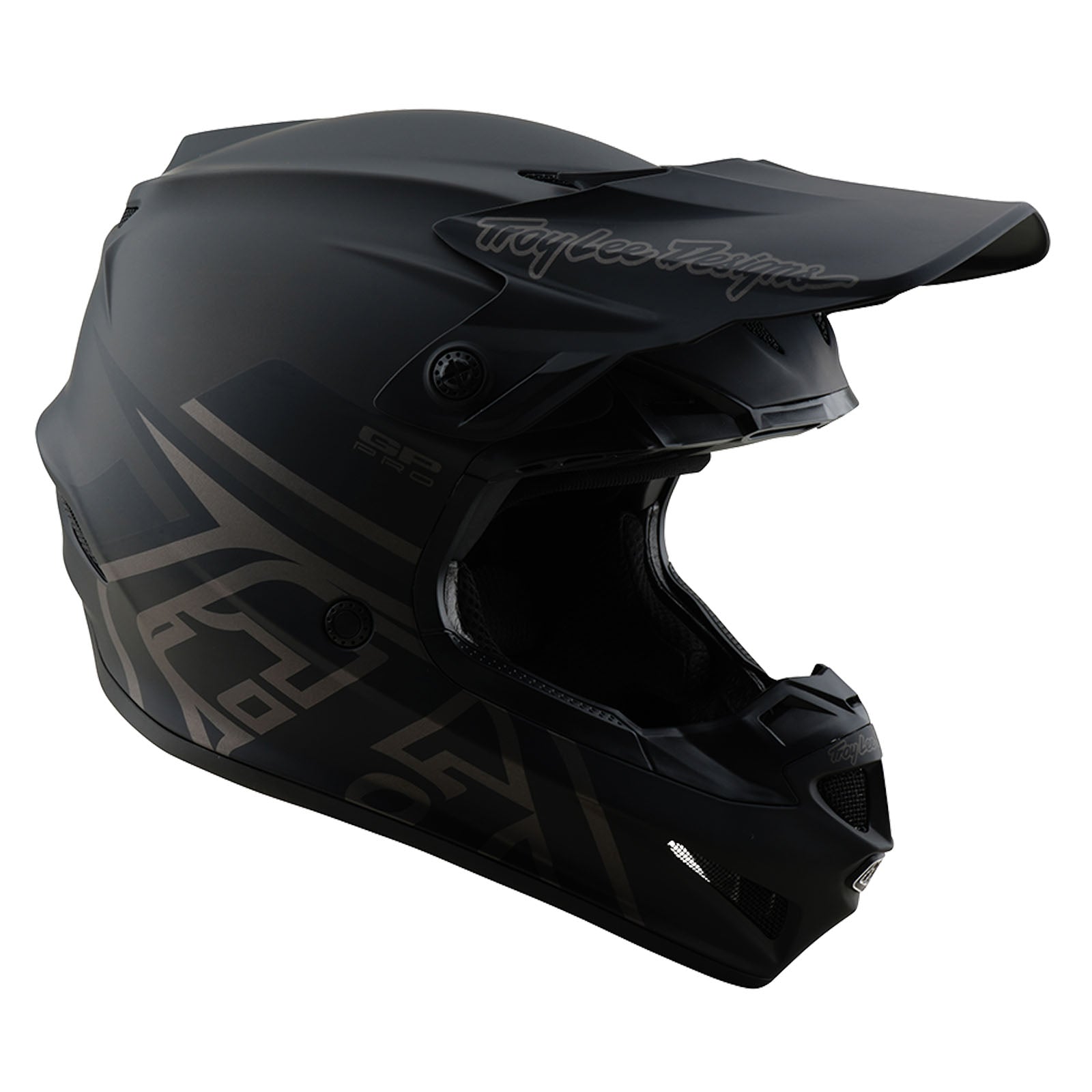 TLD GP Pro-Helm für Kinder mit MIPS, Mono Schwarz