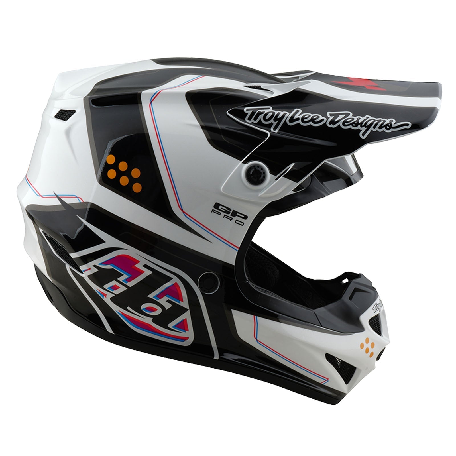 TLD GP Pro-Helm für Kinder mit MIPS Trooper, Weiß