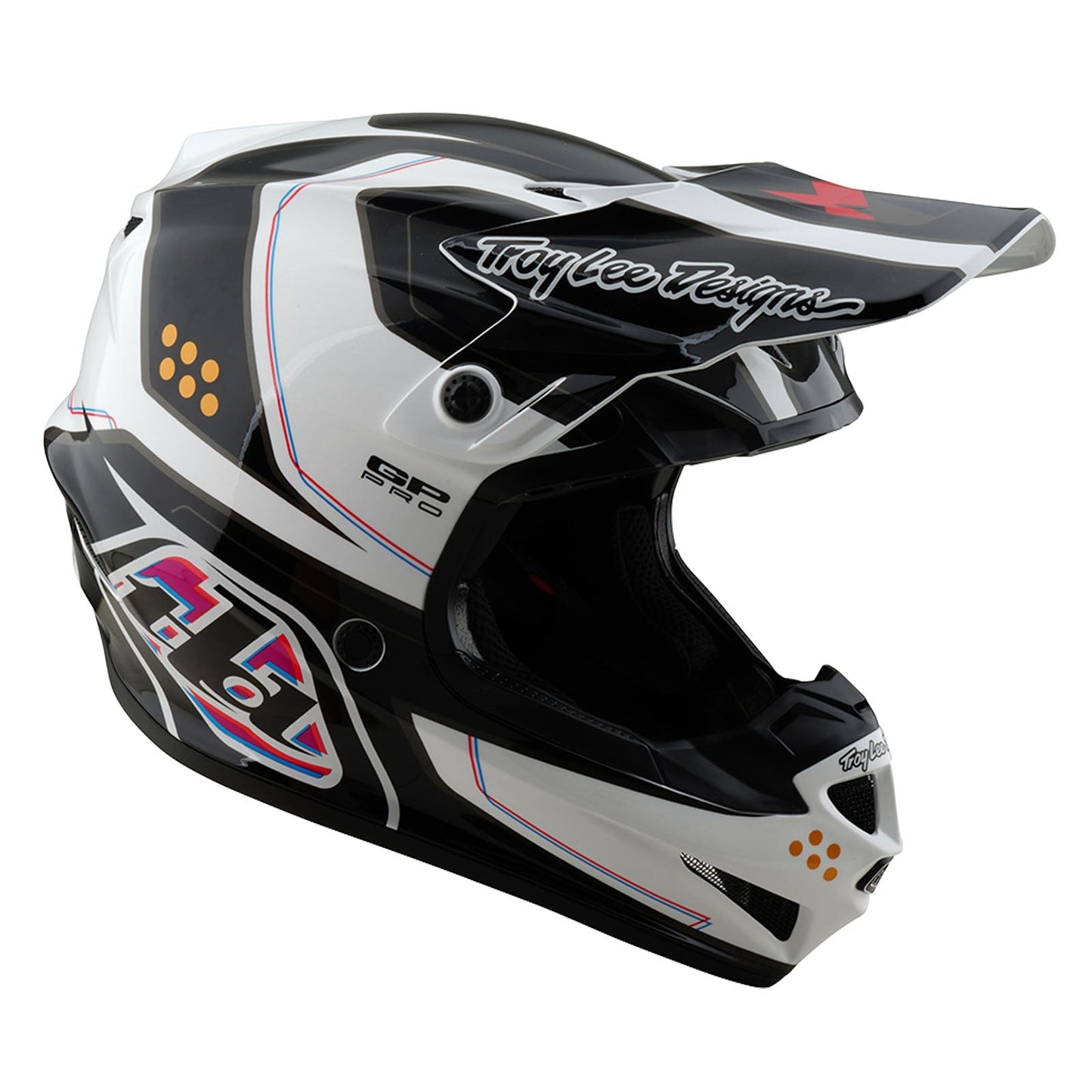 TLD GP Pro-Helm für Kinder mit MIPS Trooper, Weiß