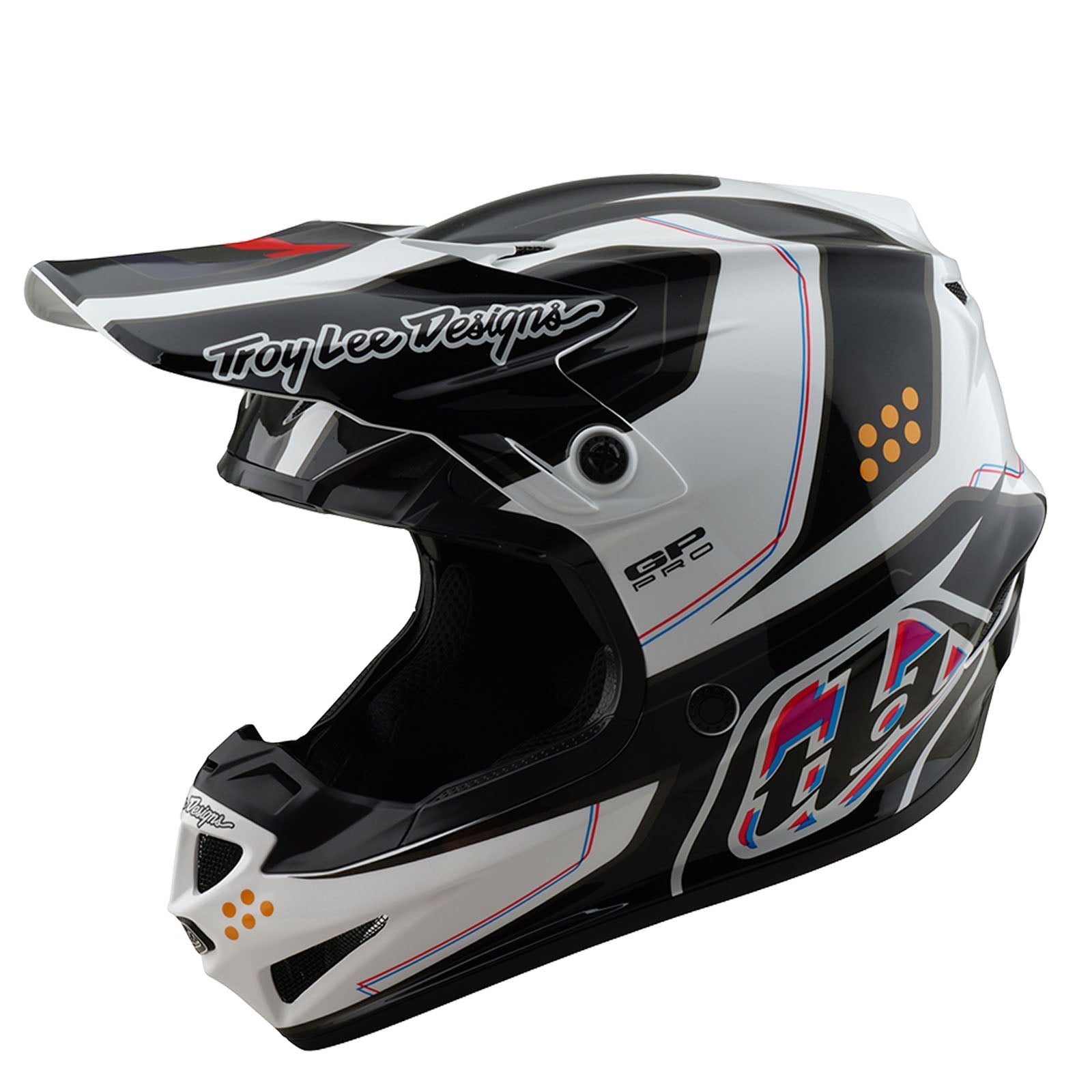 TLD GP Pro-Helm für Kinder mit MIPS Trooper, Weiß