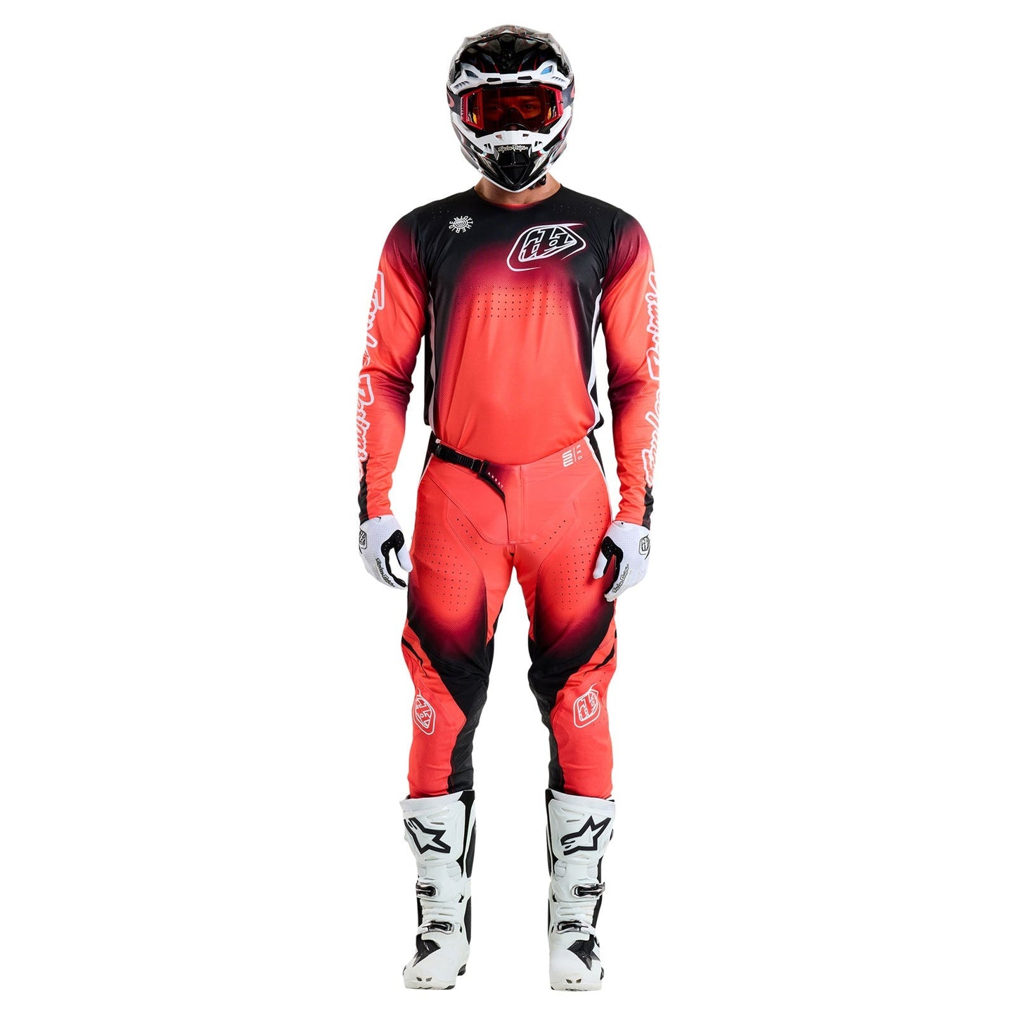 TLD SE Pro-Trikot Array, Infra Red/Schwarz