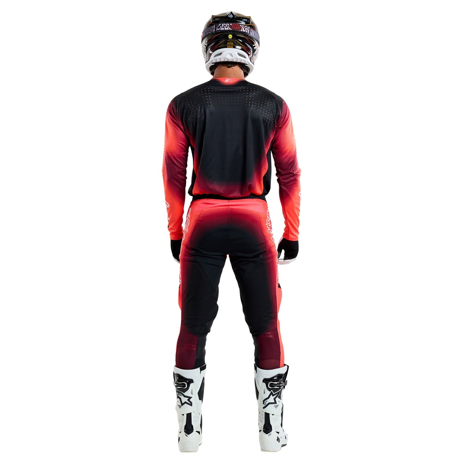 TLD SE Pro-Trikot Array, Infra Red/Schwarz