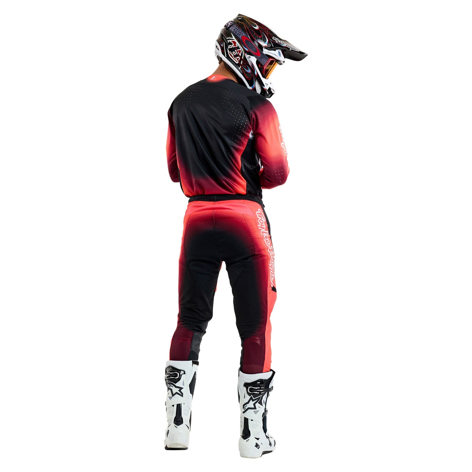 TLD SE Pro-Trikot Array, Infra Red/Schwarz