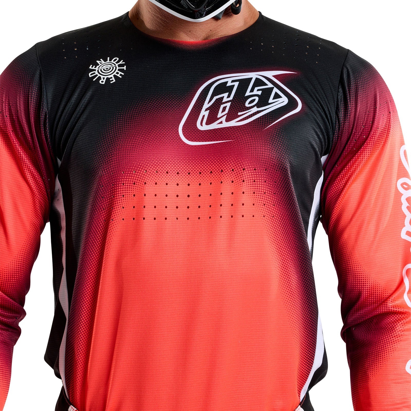 TLD SE Pro-Trikot Array, Infra Red/Schwarz