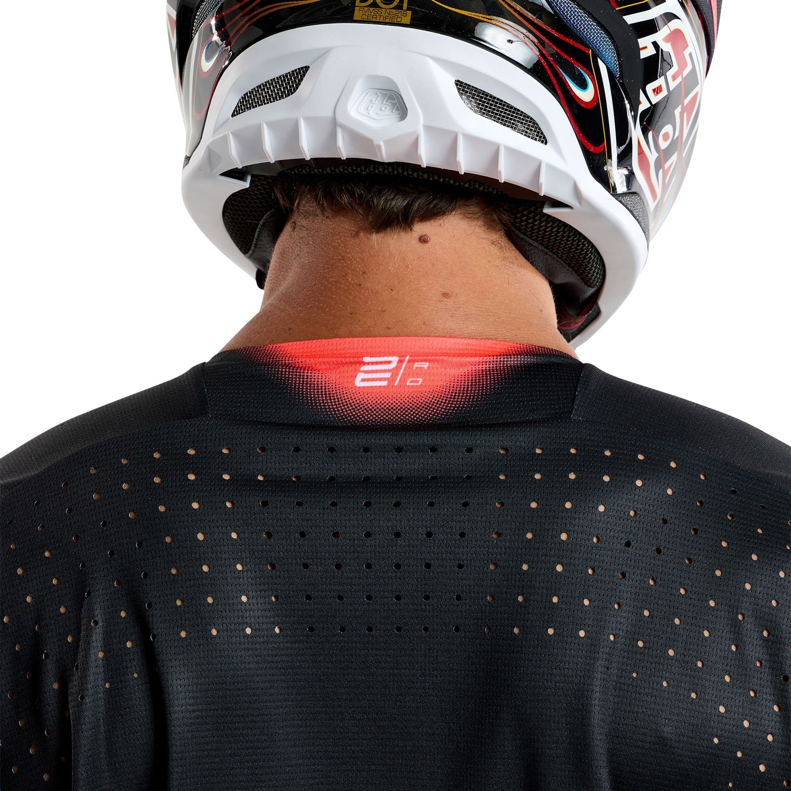 TLD SE Pro-Trikot Array, Infra Red/Schwarz
