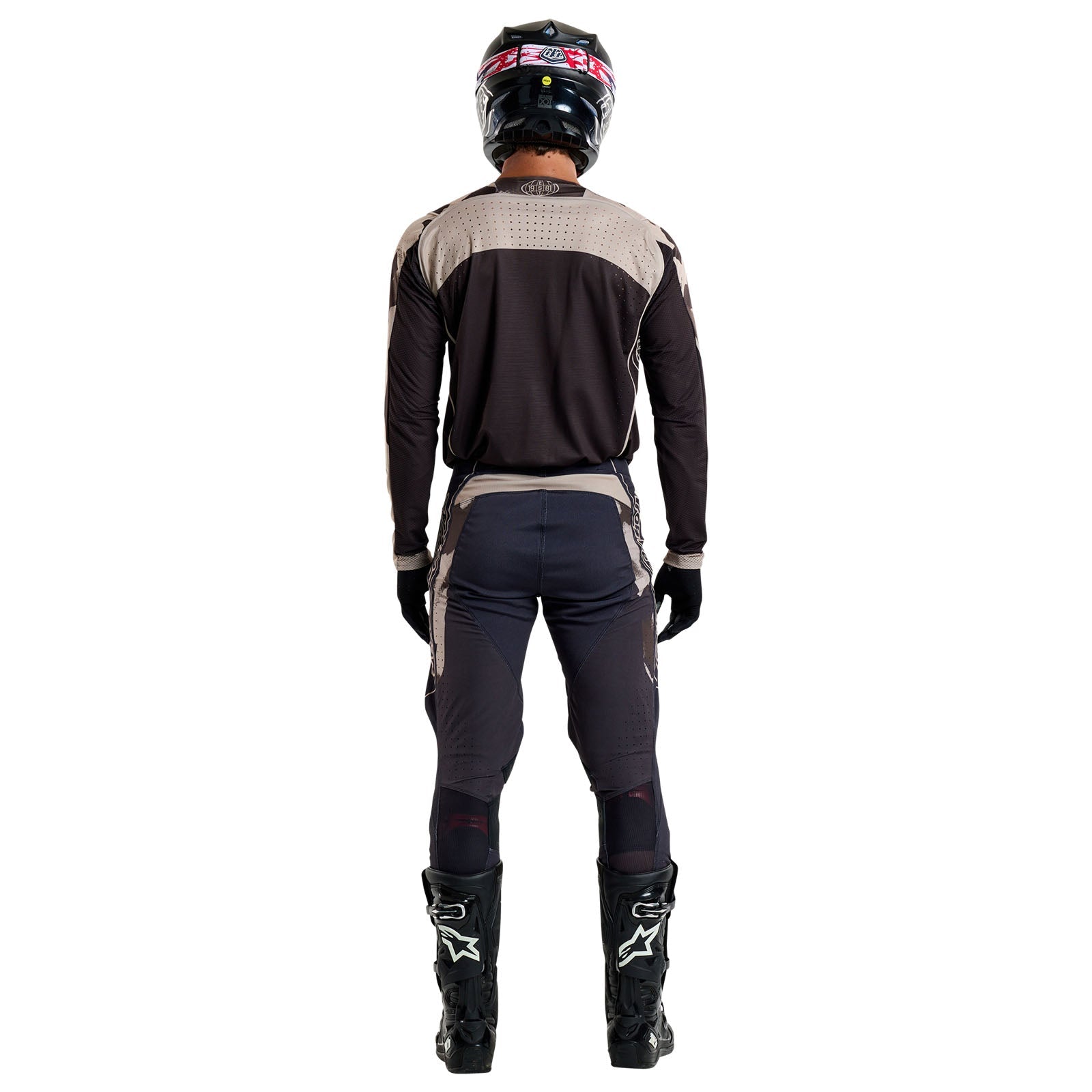 TLD SE Pro-Trikot Blotted, Phantom/Taupe