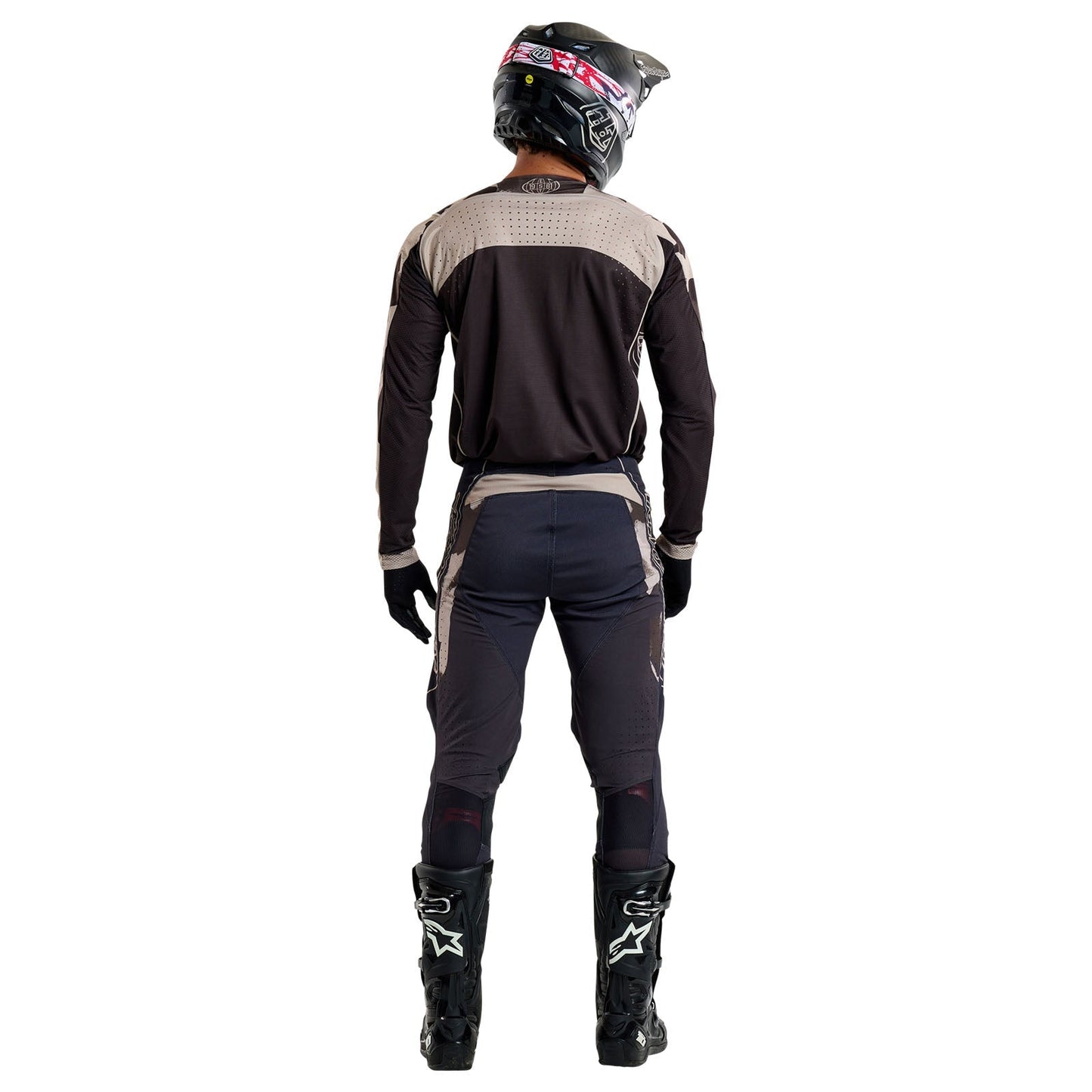 TLD SE Pro-Trikot Blotted, Phantom/Taupe