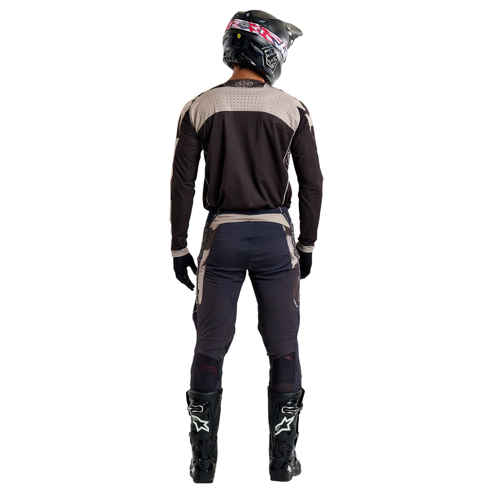 TLD SE Pro-Trikot Blotted, Phantom/Taupe