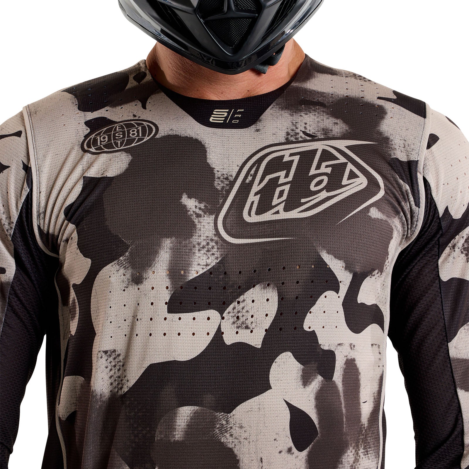 TLD SE Pro-Trikot Blotted, Phantom/Taupe