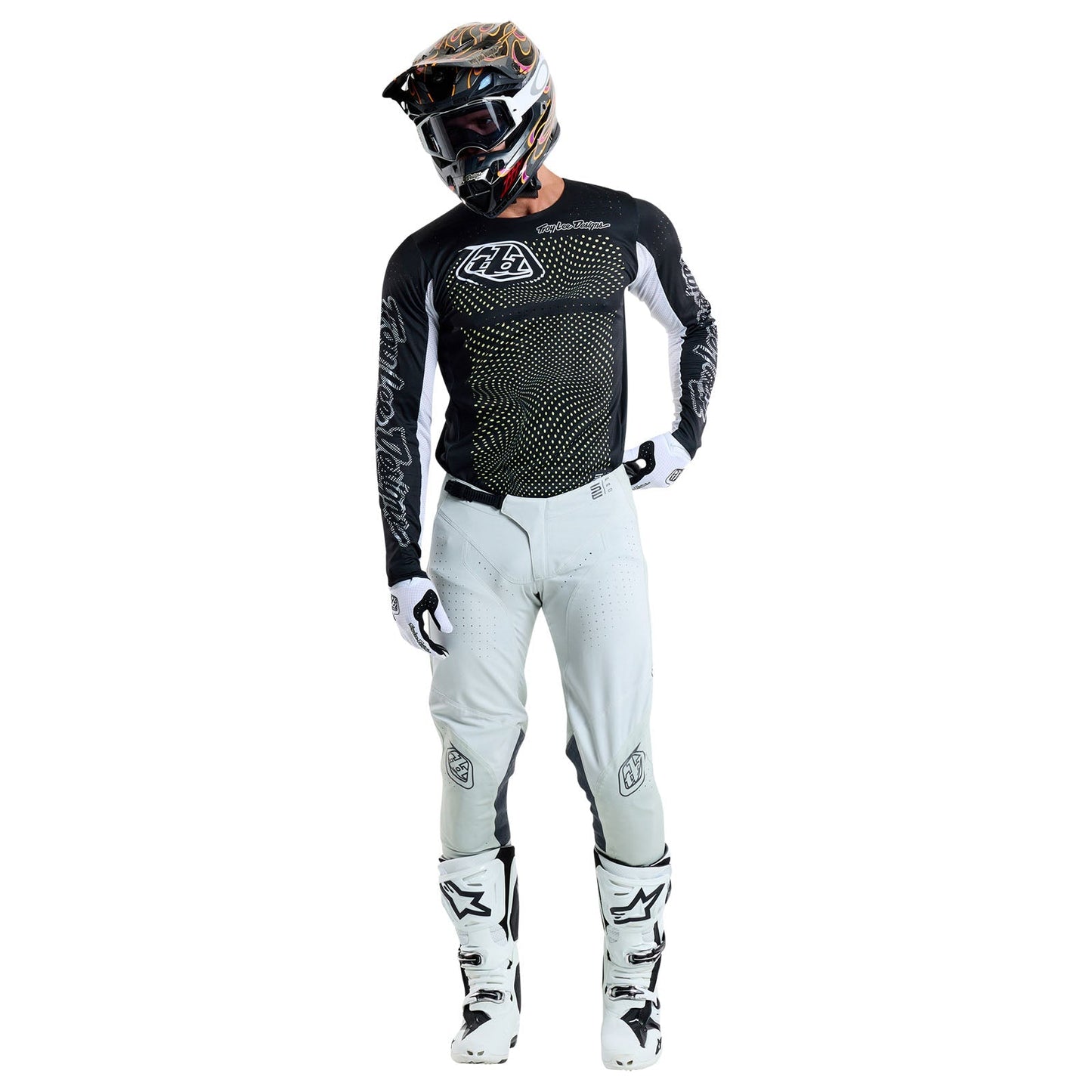 TLD SE Pro-Trikot Vectra Schwarz