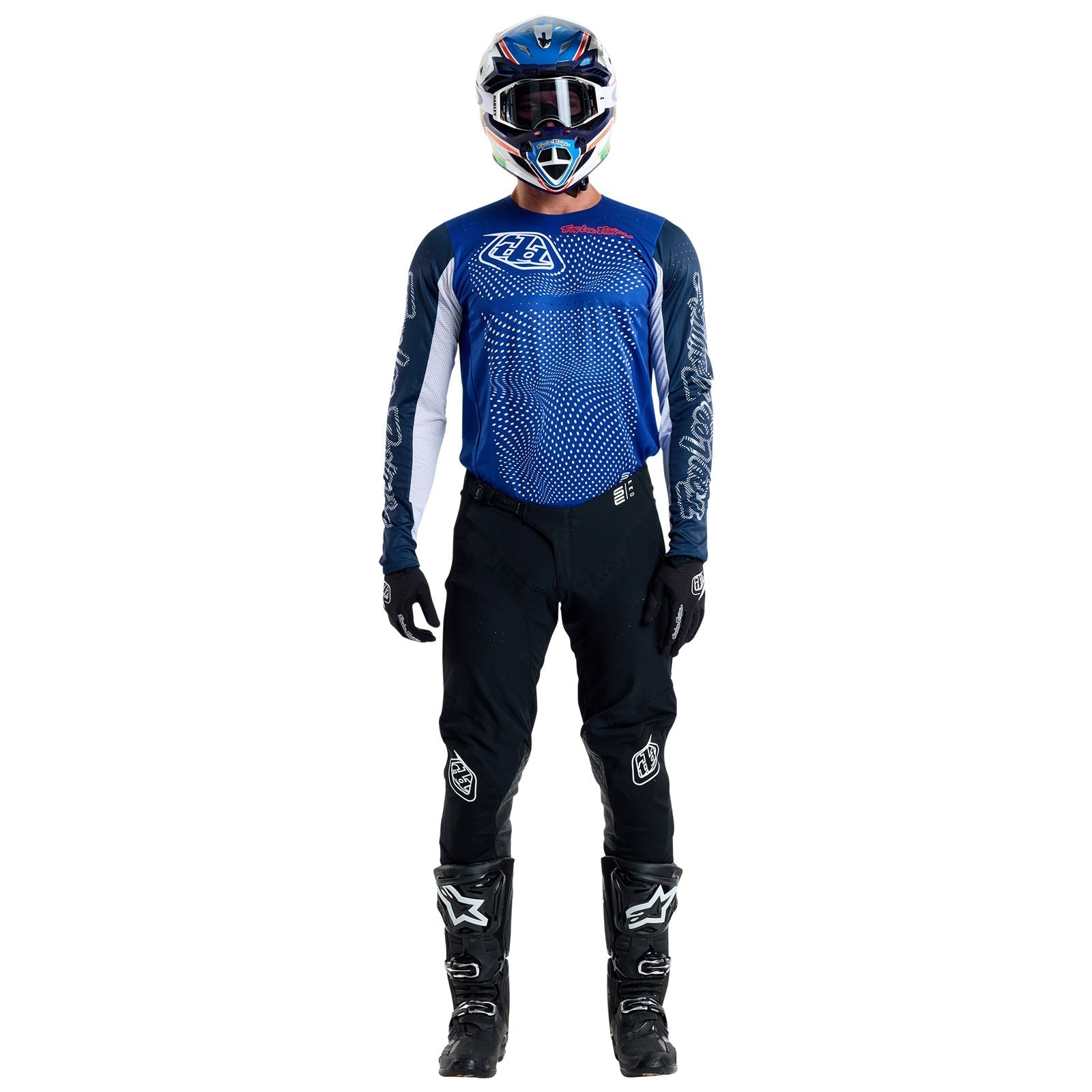 TLD SE Pro-Trikot Vectra, Blau