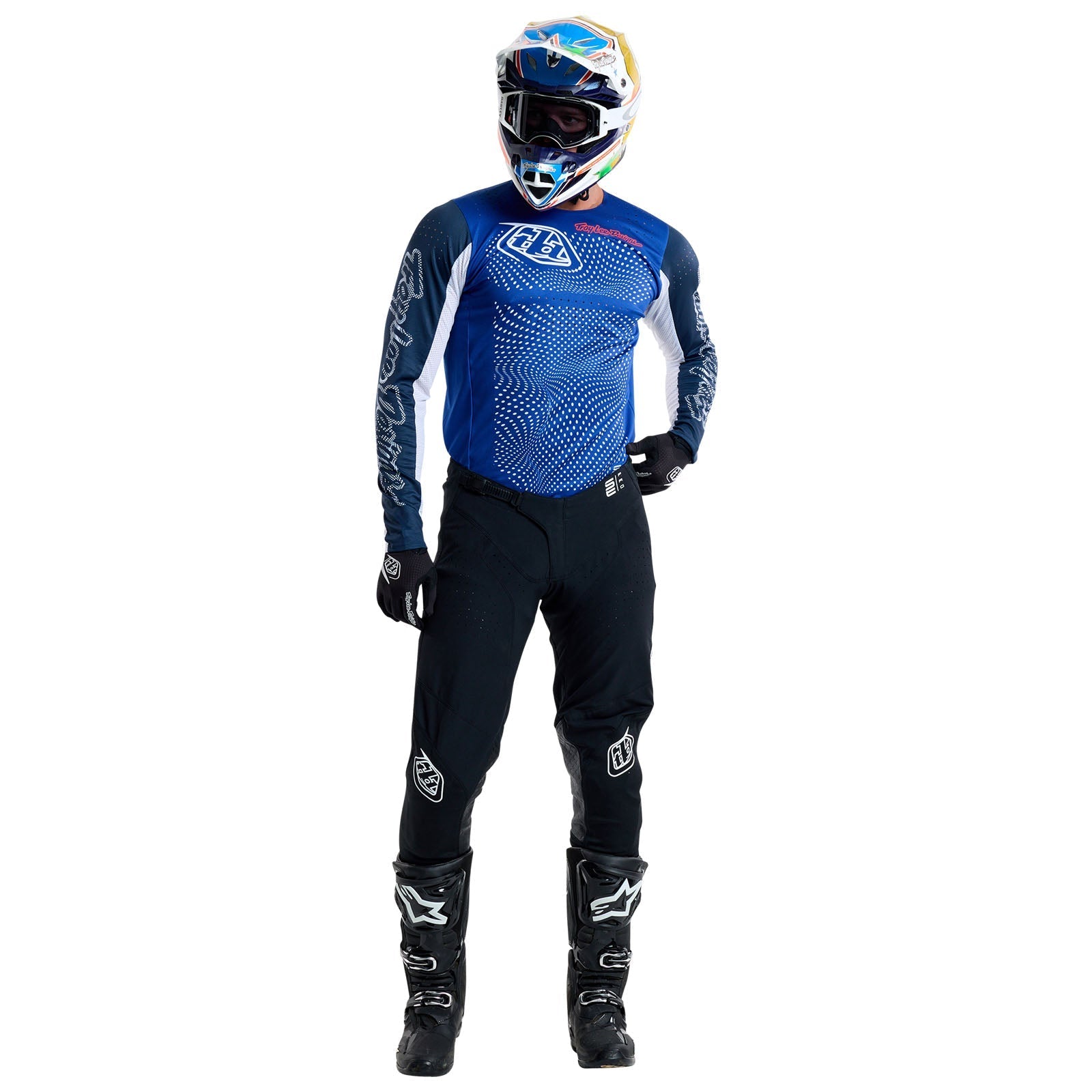 TLD SE Pro-Trikot Vectra, Blau