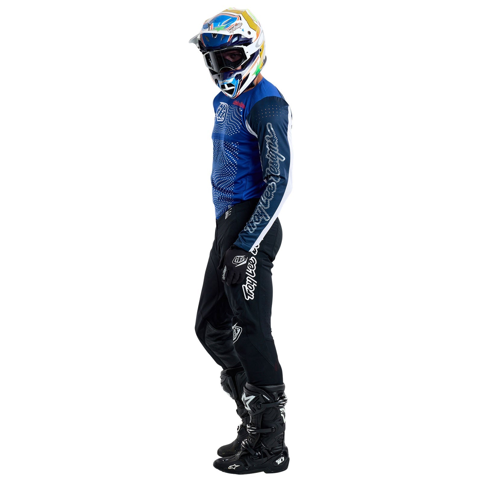 TLD SE Pro-Trikot Vectra, Blau