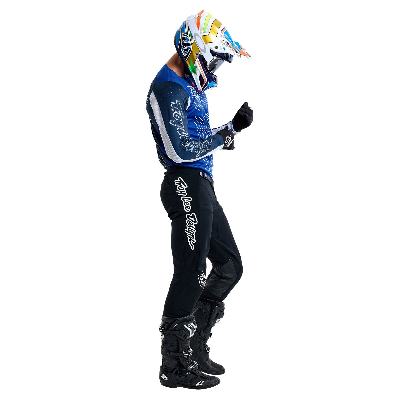 TLD SE Pro-Trikot Vectra, Blau