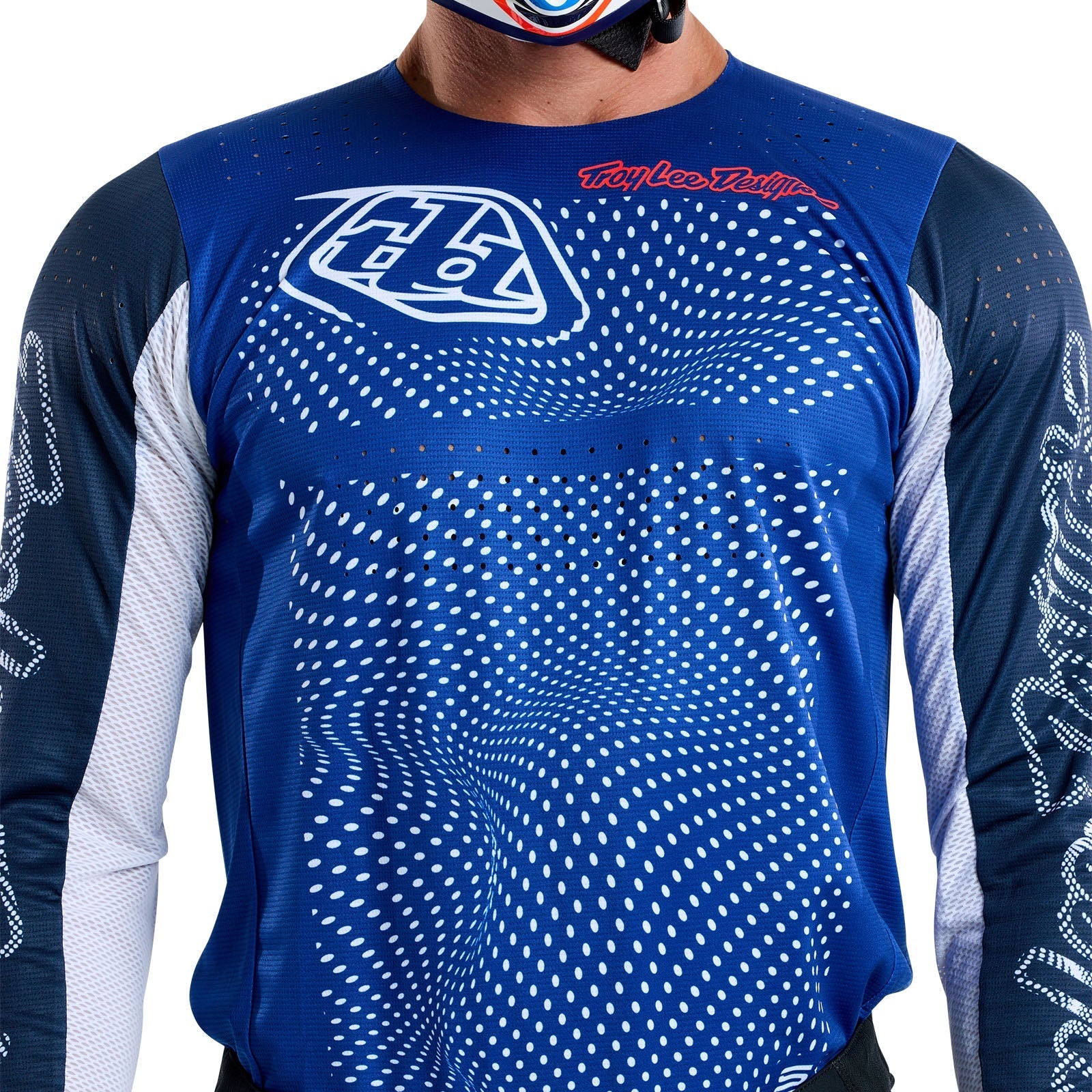 TLD SE Pro-Trikot Vectra, Blau