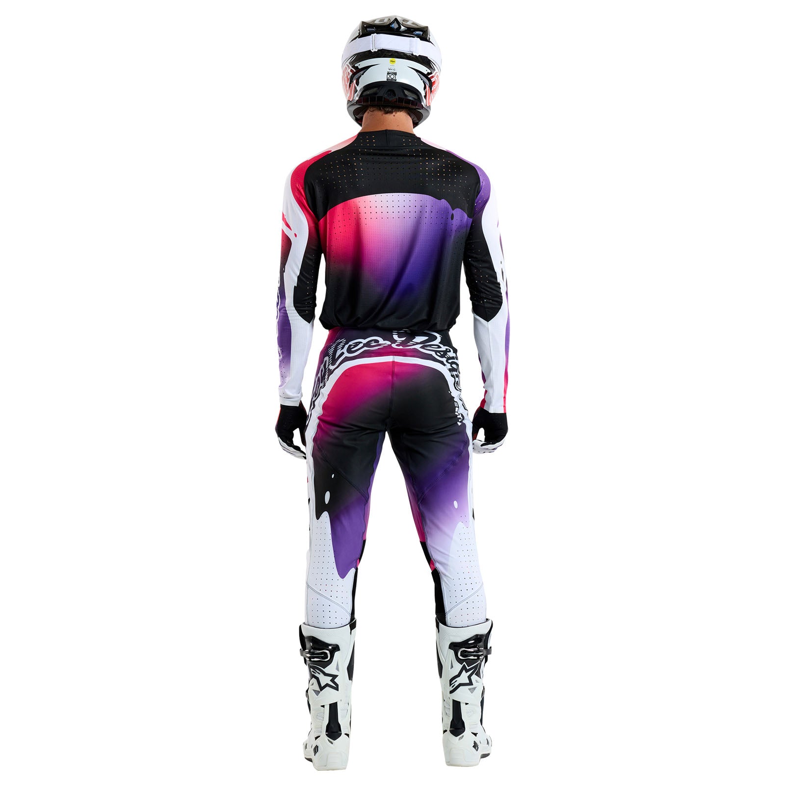 TLD SE Ultra-Trikot Drip, Schwarz/Lila