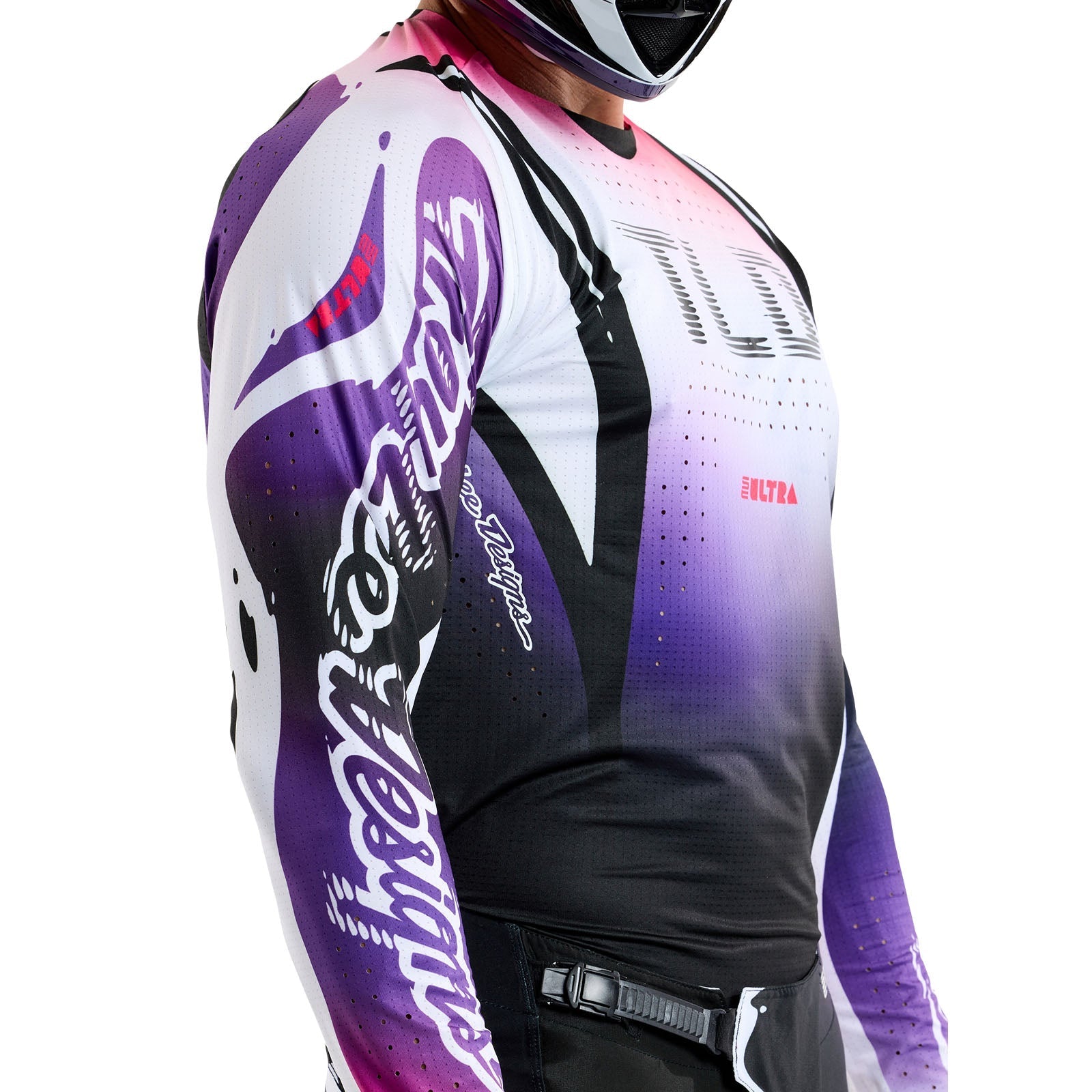TLD SE Ultra-Trikot Drip, Schwarz/Lila