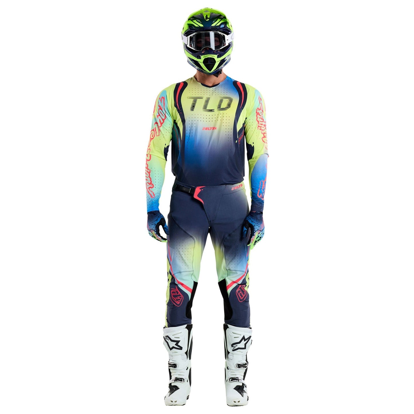 TLD SE Ultra-Trikot Drip Glo Yellow/Dark Navy