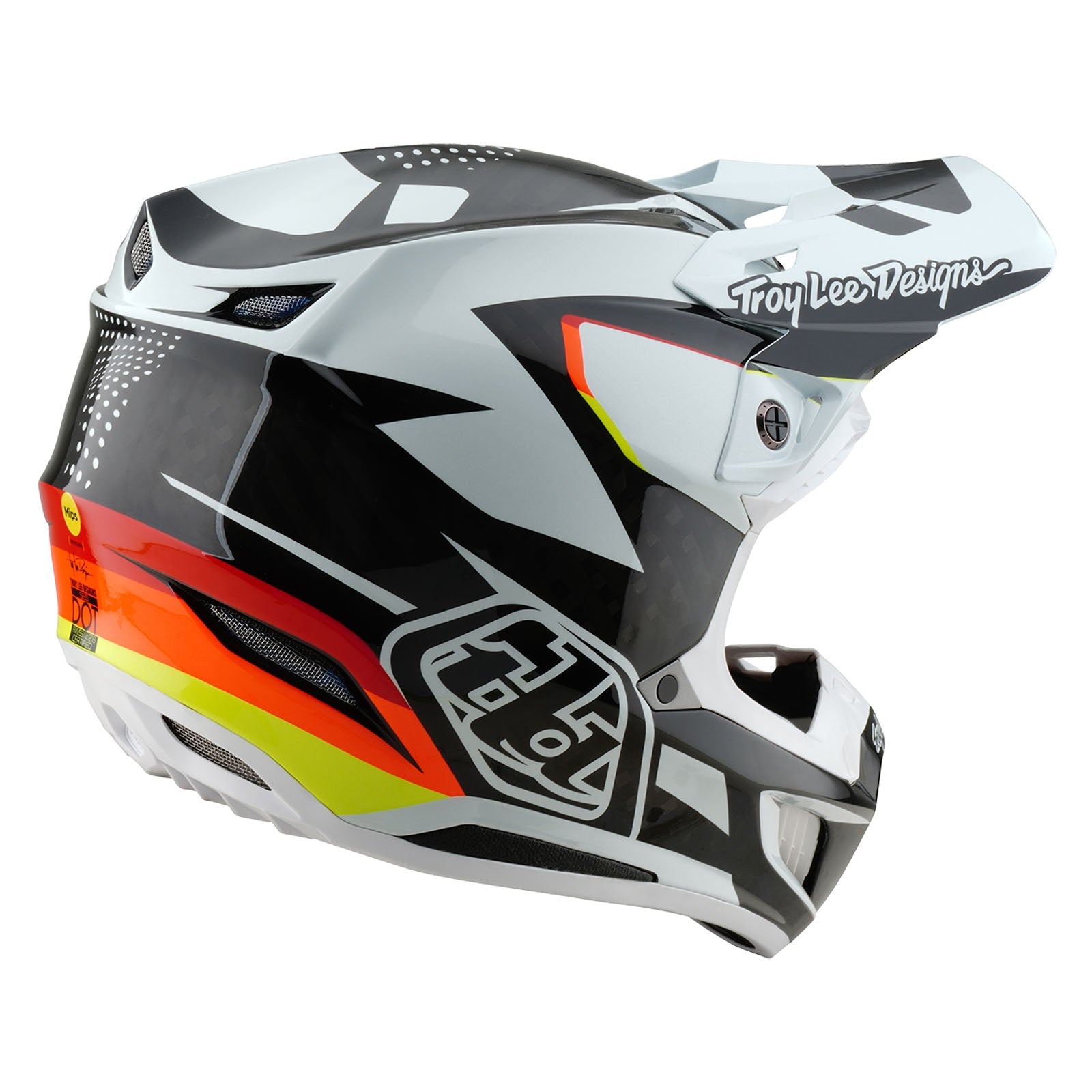 TLD SE5 Carbon-Helm mit MIPS Optic, schwarz