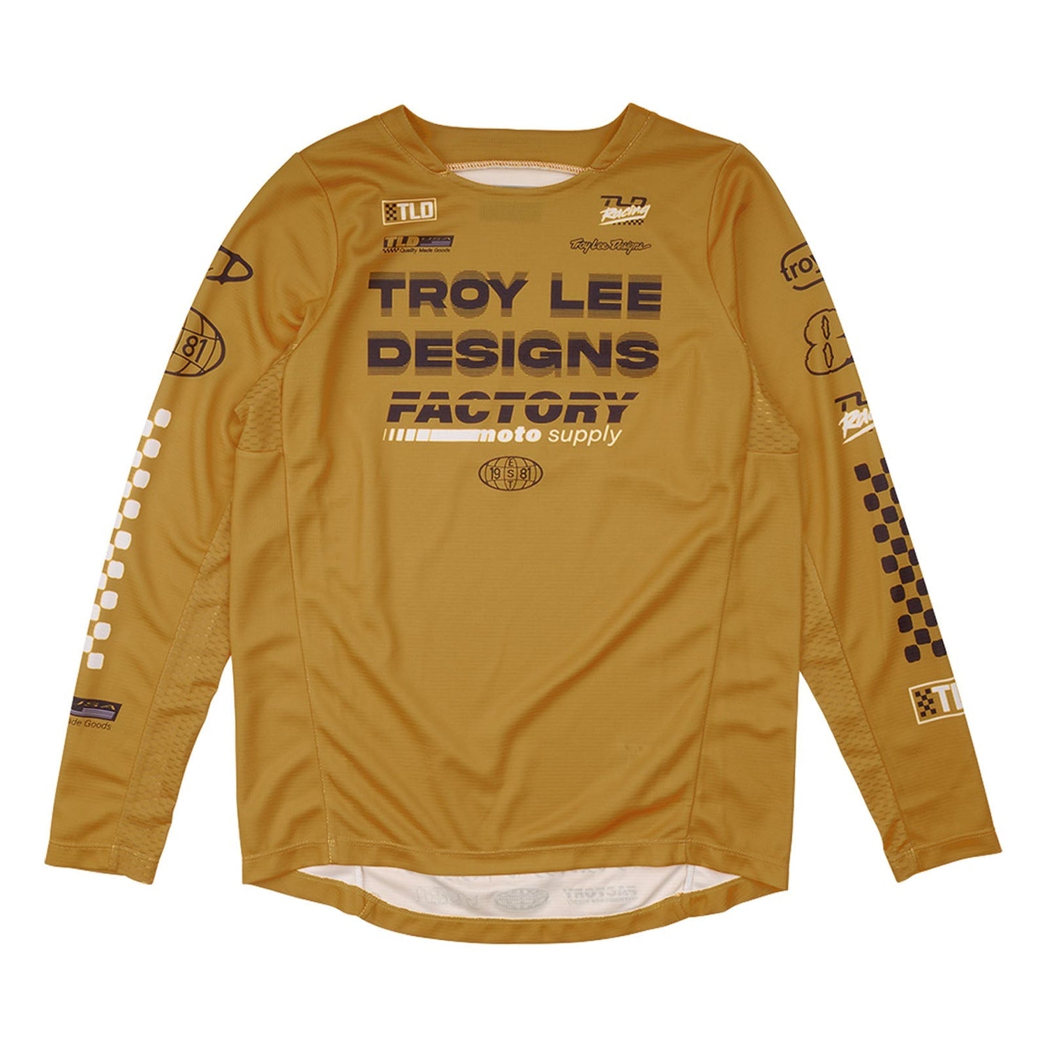 TLD GP Pro-Trikot Factory für Kinder, Gold