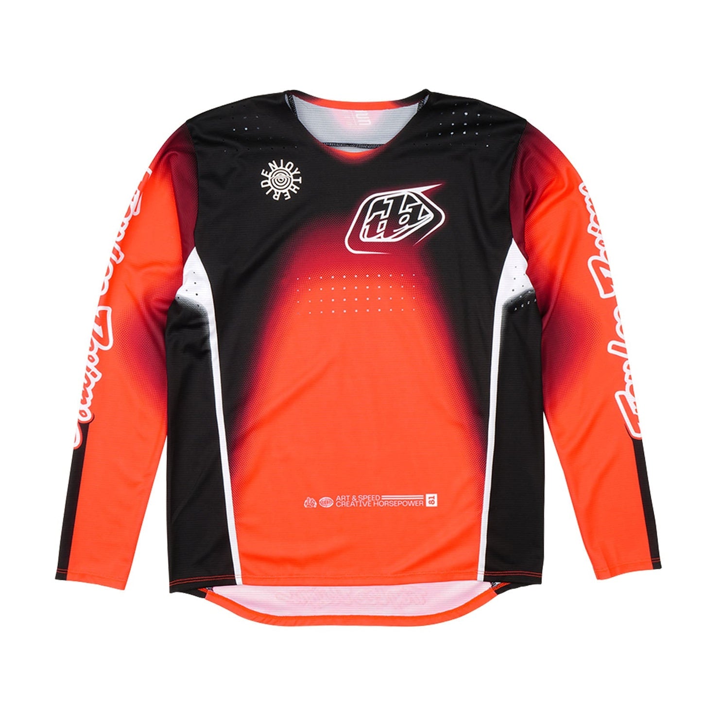 TLD SE Pro-Trikot für Kinder Array, Infra Red/Schwarz