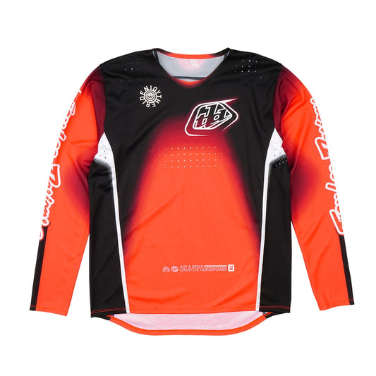 TLD SE Pro-Trikot für Kinder Array, Infra Red/Schwarz