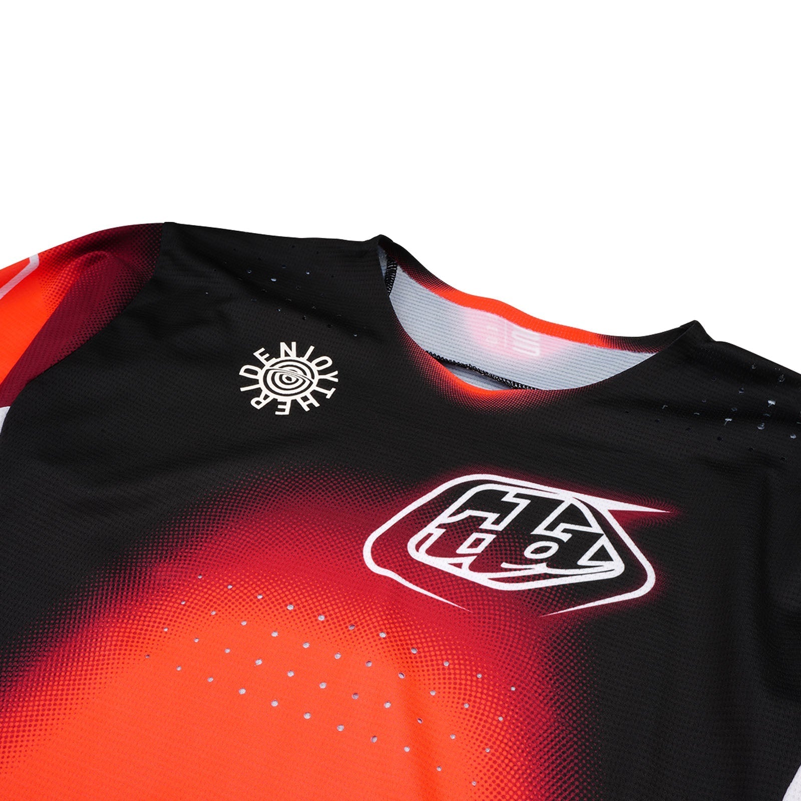 TLD SE Pro-Trikot für Kinder Array, Infra Red/Schwarz