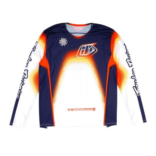 TLD SE Pro-Trikot Array für Kinder, Weiß/Navy