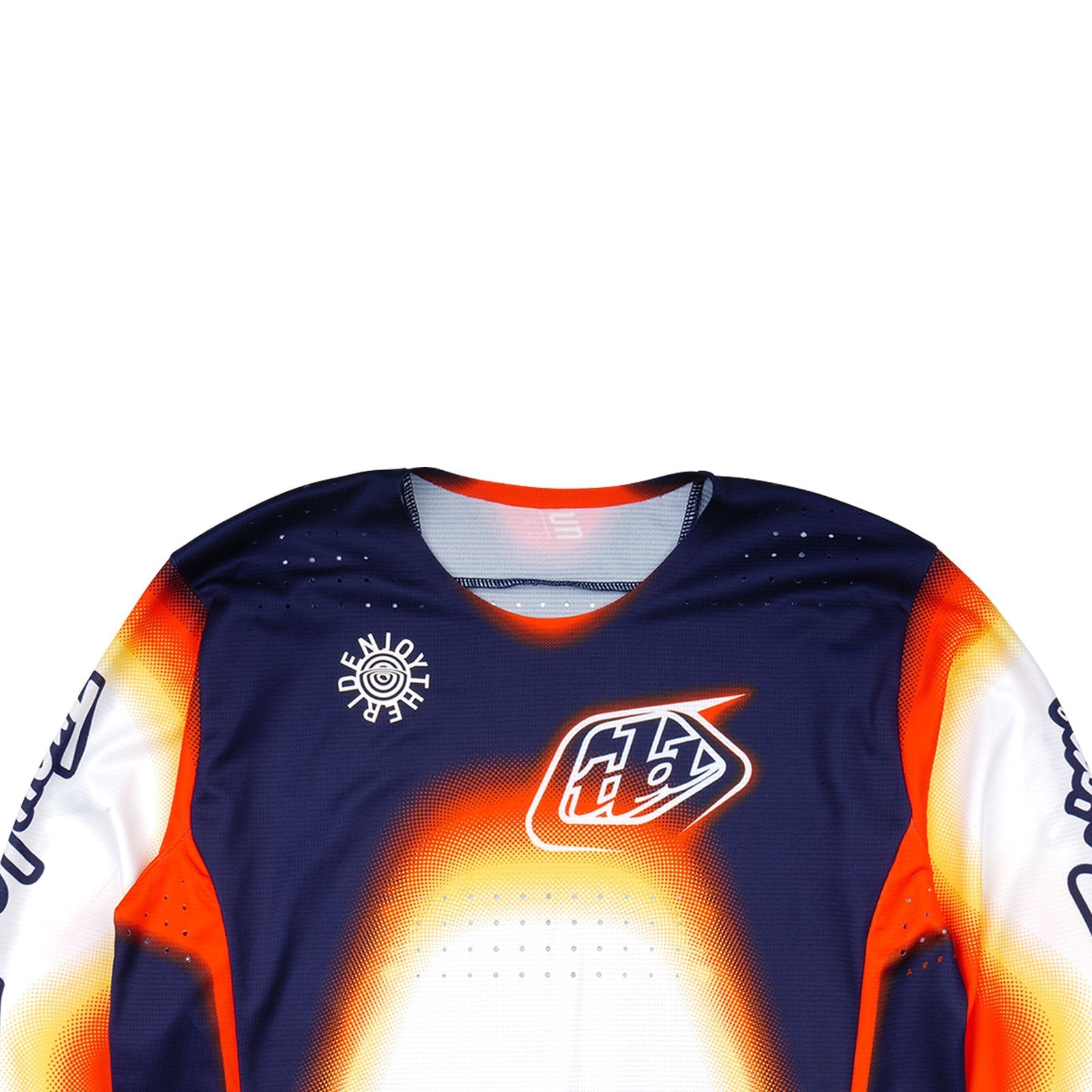 TLD SE Pro-Trikot Array für Kinder, Weiß/Navy