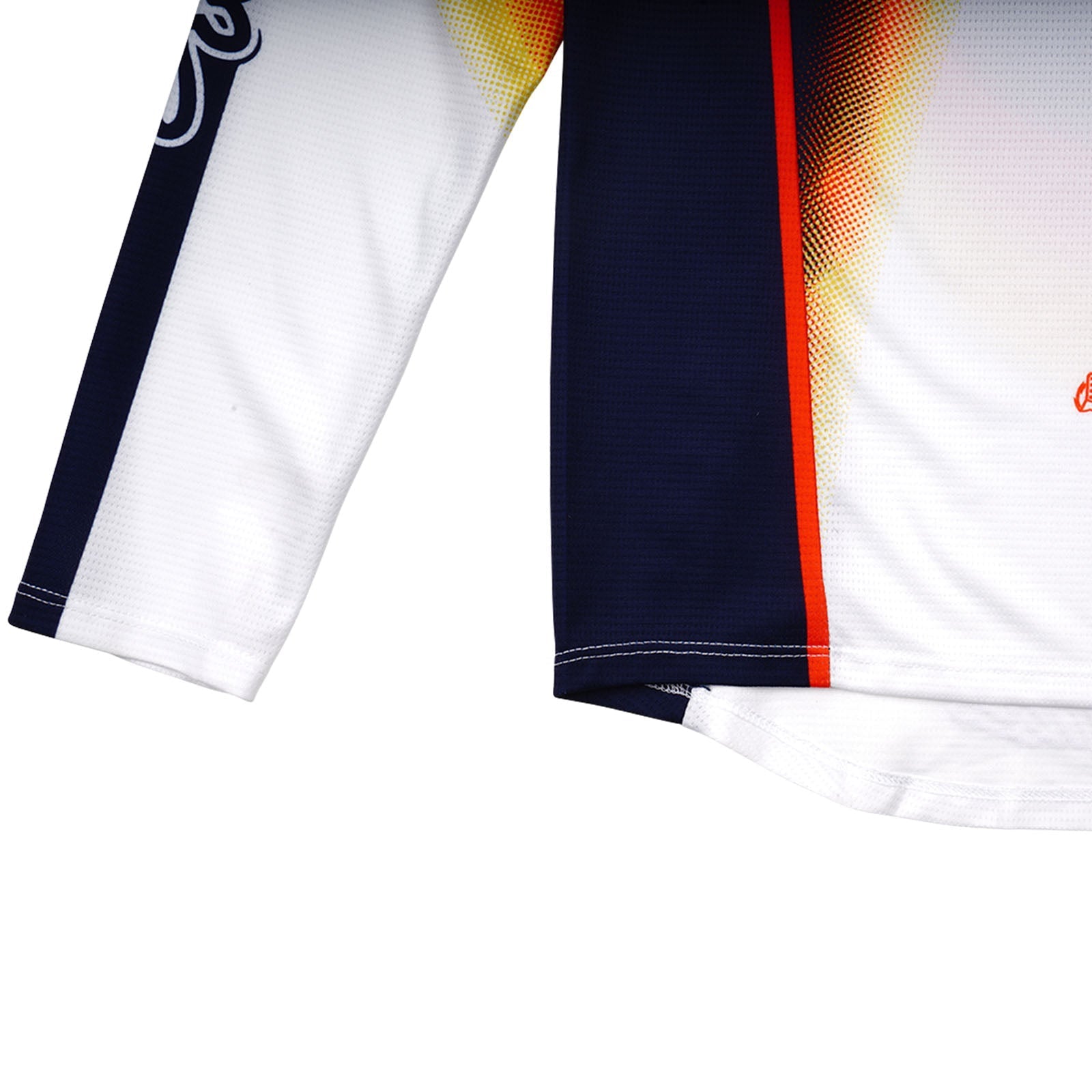 TLD SE Pro-Trikot Array für Kinder, Weiß/Navy